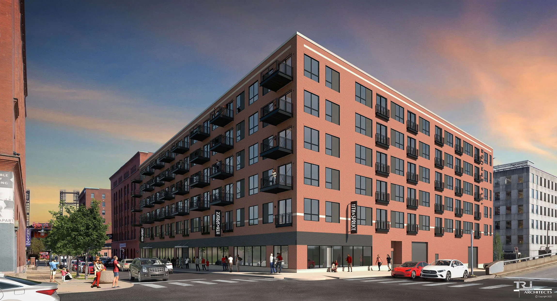 11th & Spruce St. Louis Apartments