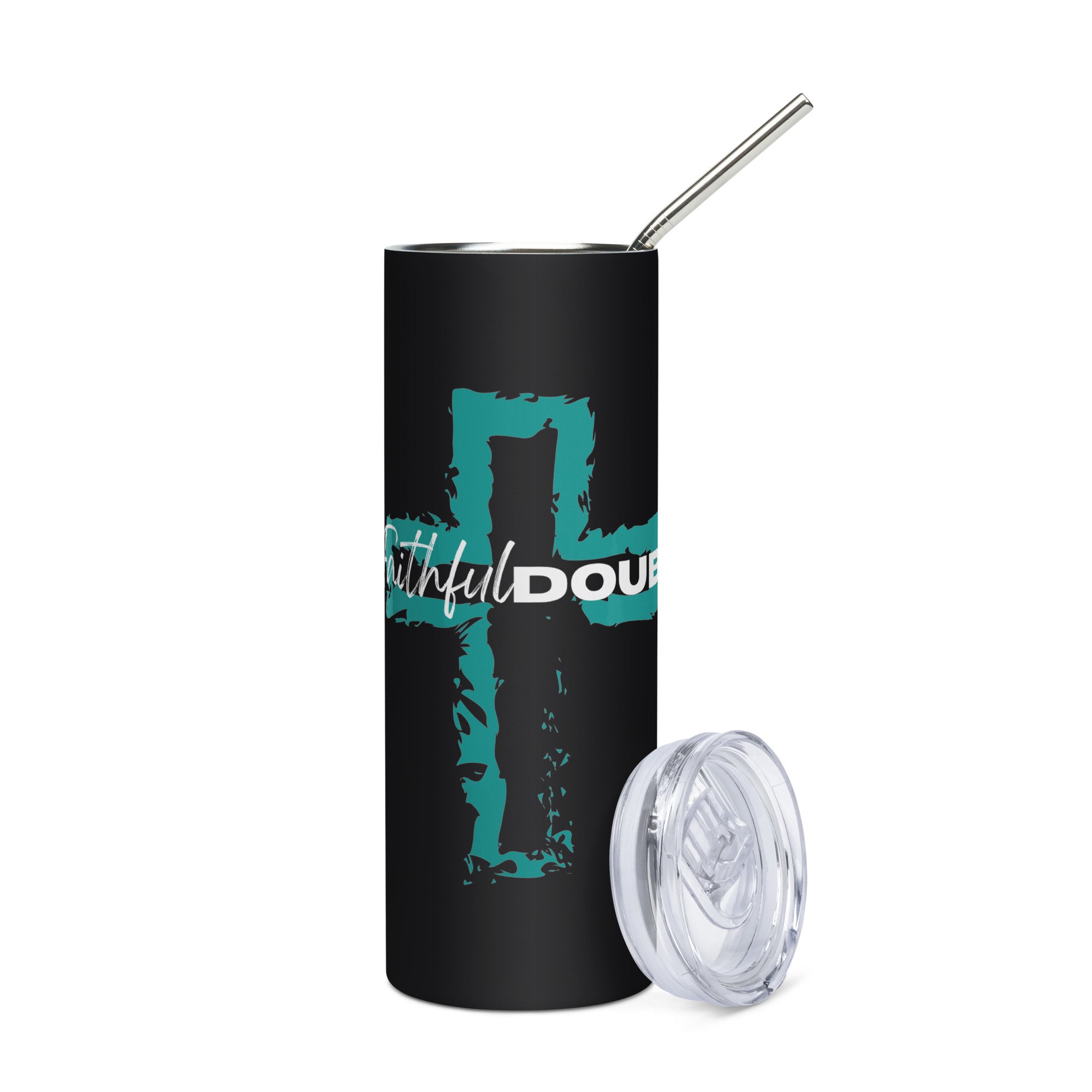 Black Stainless steel tumbler