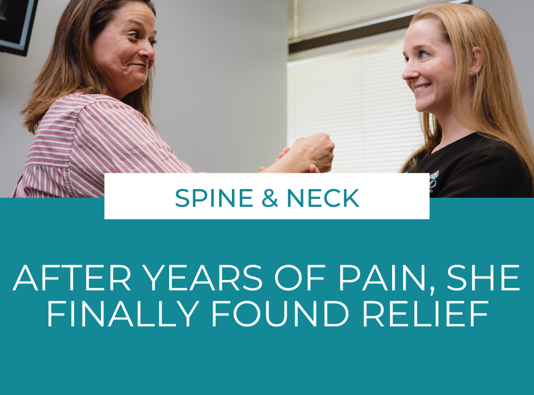 After Years of Pain, She Finally Found relief