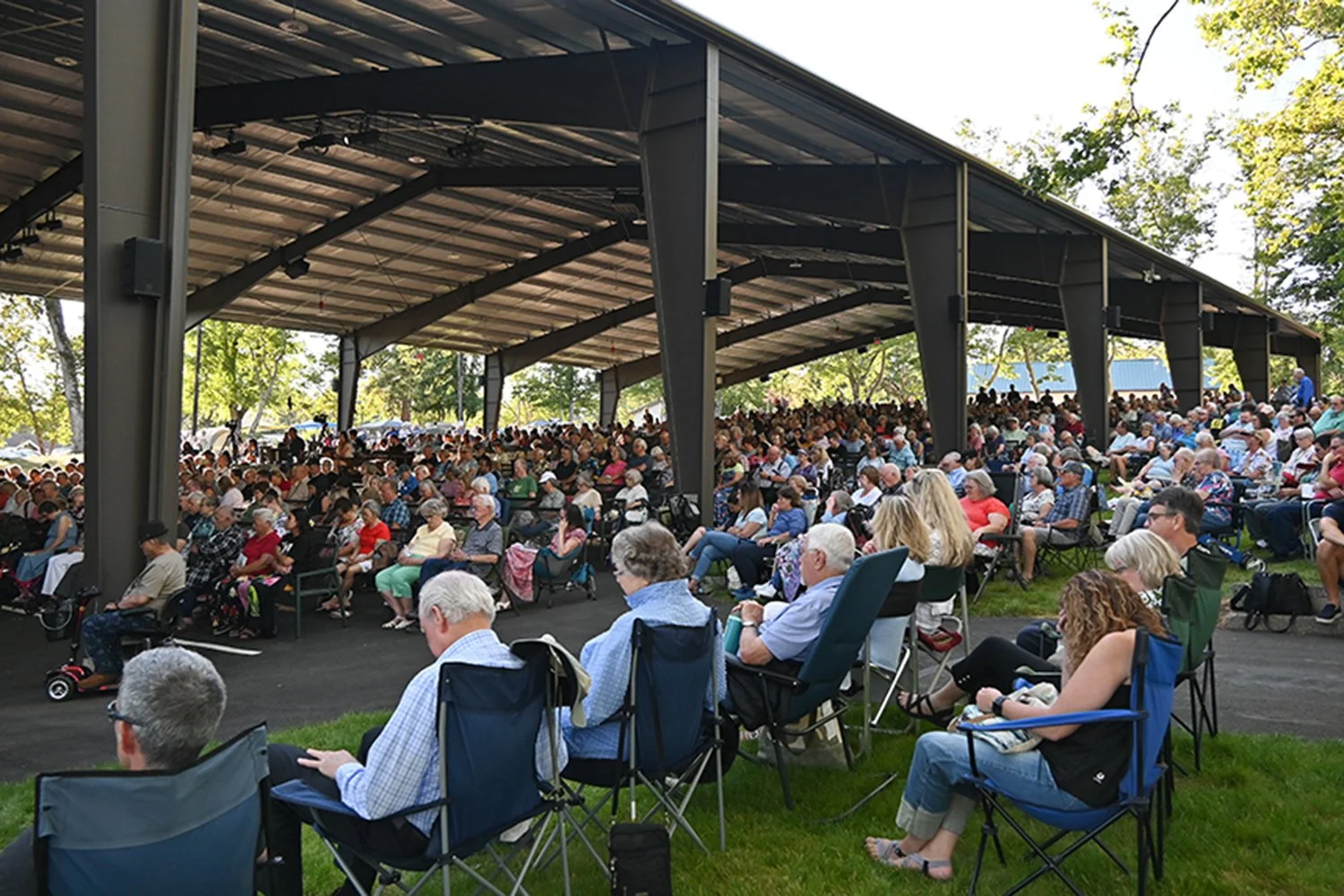 Gladstone Camp Meeting / No Services at Hockinson Heights