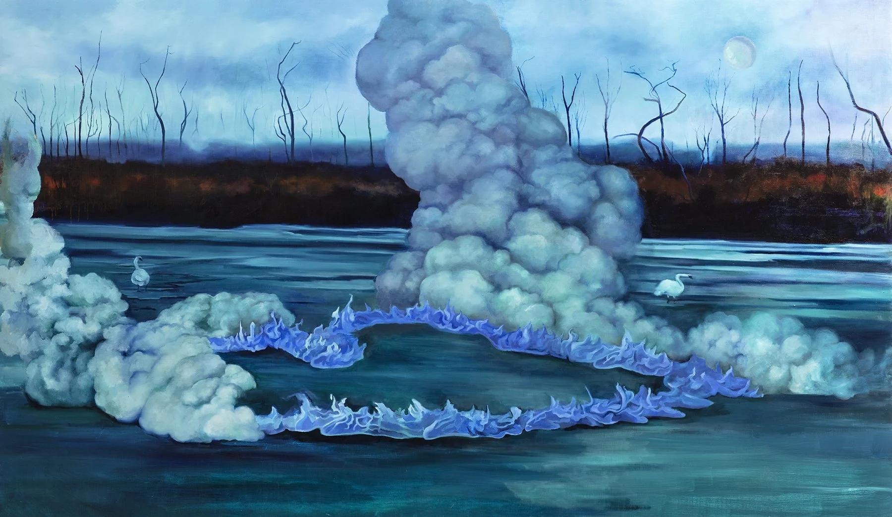 Fire on the Frozen River