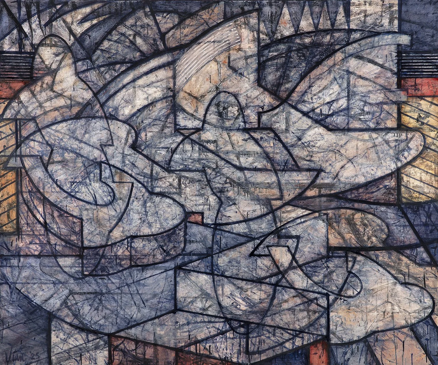 A Trifle Mad 60x72 polyurethane and oil 2024  LGA27 .jpg