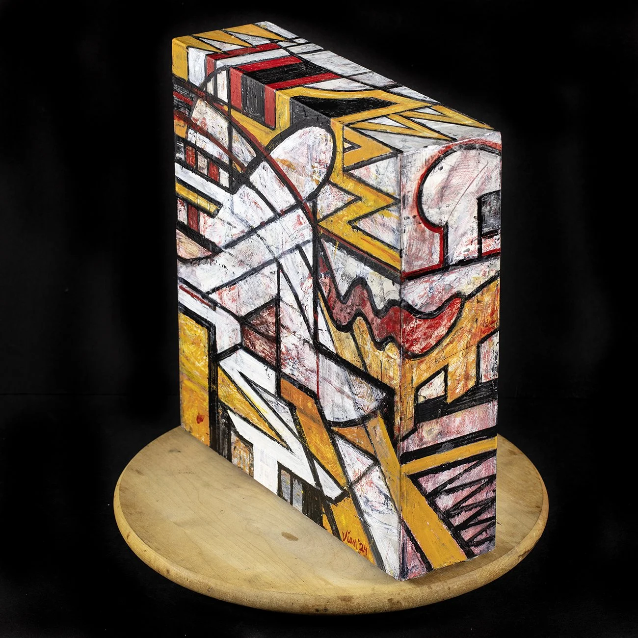 Useless Grace 15x13.5 x 4 polyurethane and oil 2024 3 copy.jpg