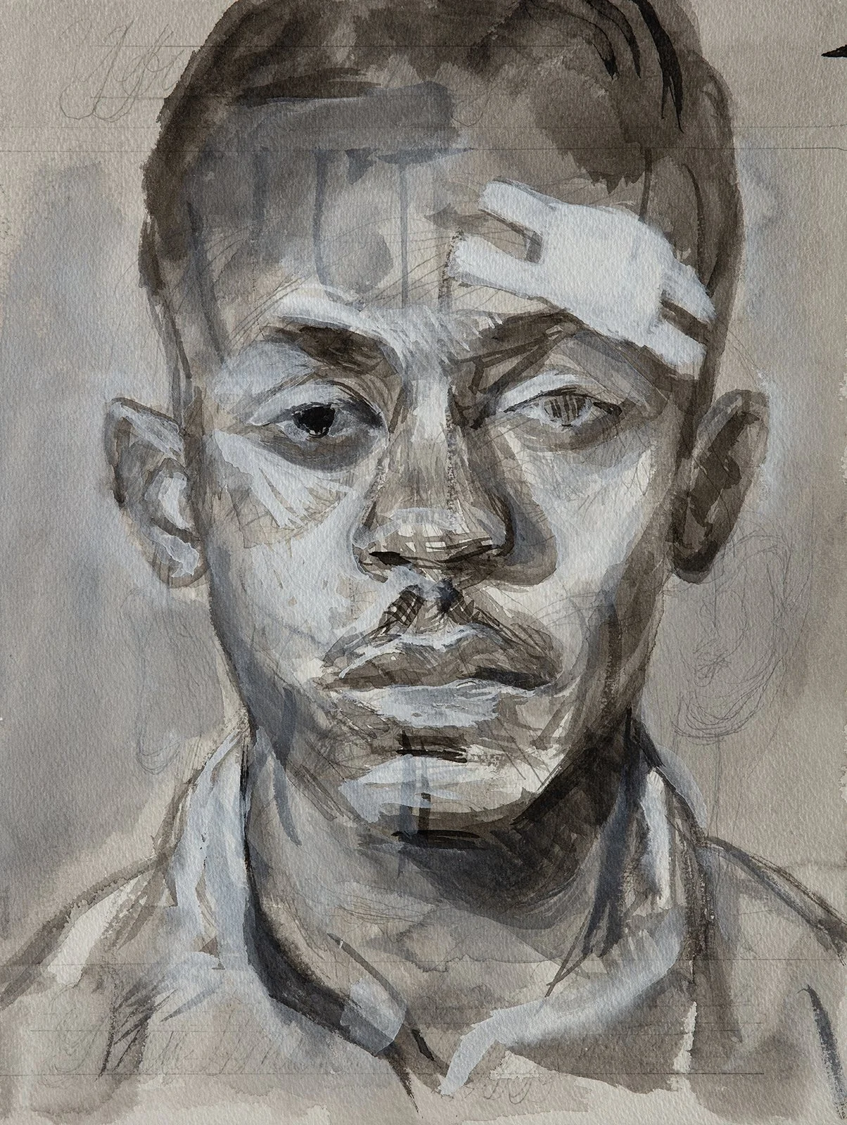 Boxing Portrait - Ralph Ellison, 2025