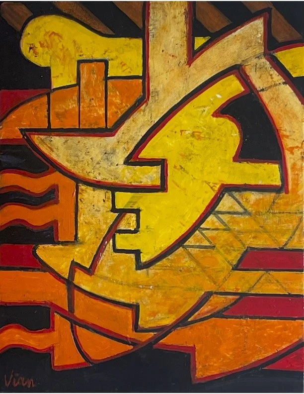 The Seven Circles of Tom Foolery 2023 oil and polyurethane 11x8.5 copy.jpg