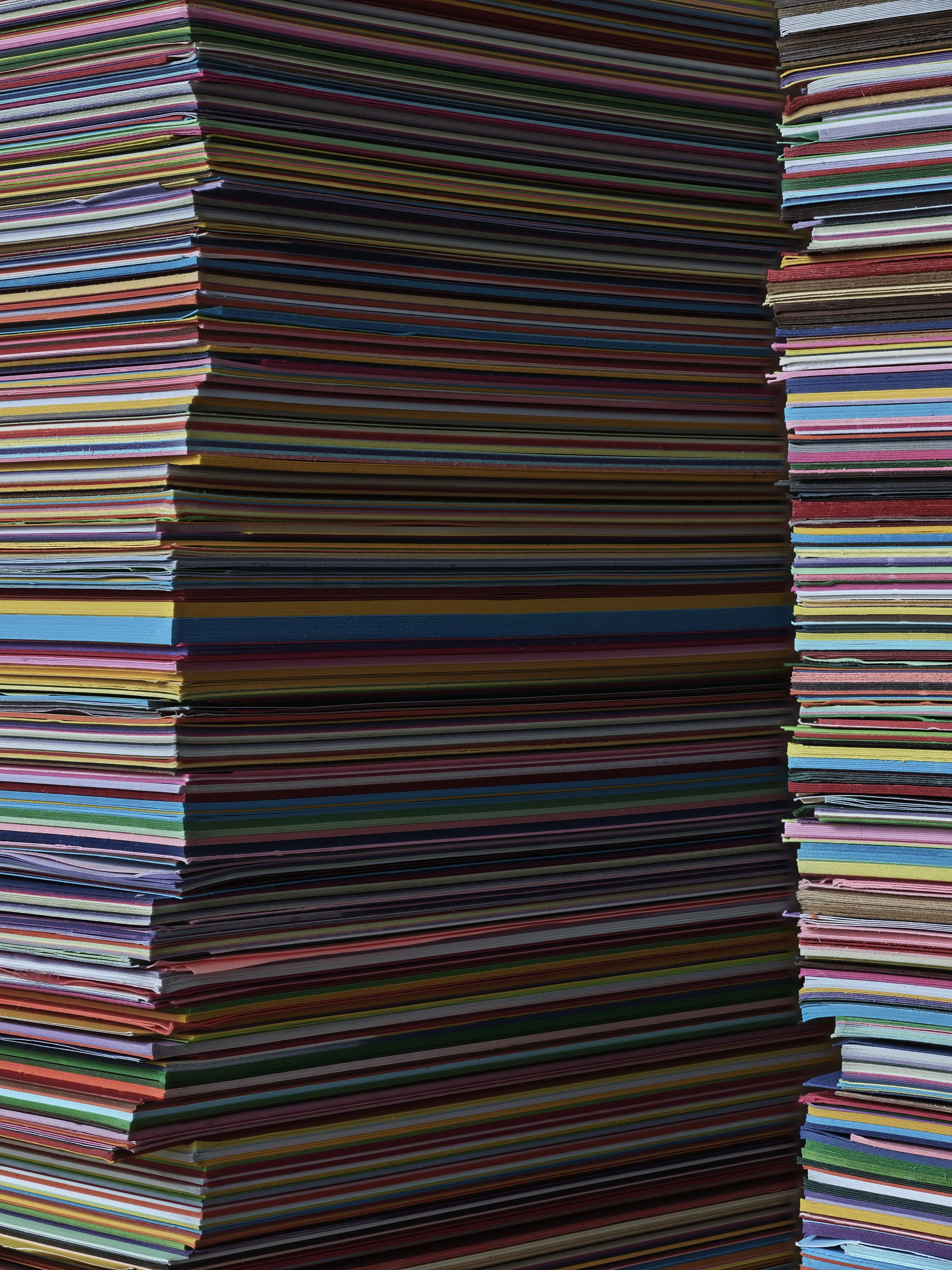 Colored Paper Abstraction #9, 2025