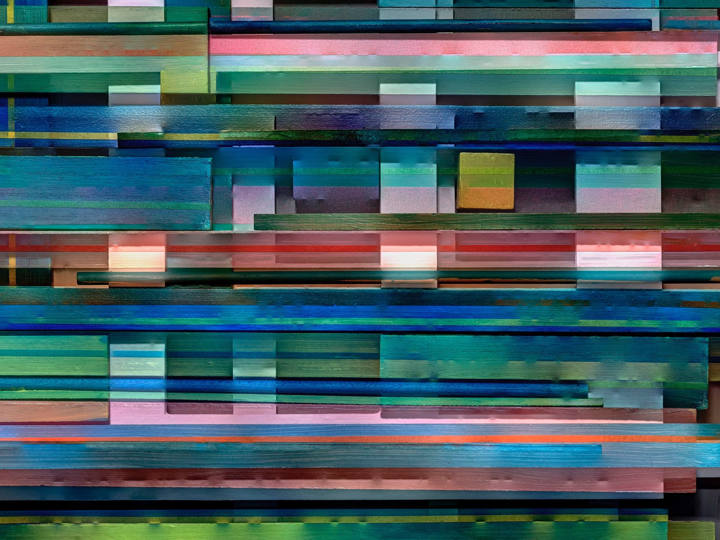 Painted Wood Composite #5, 2025