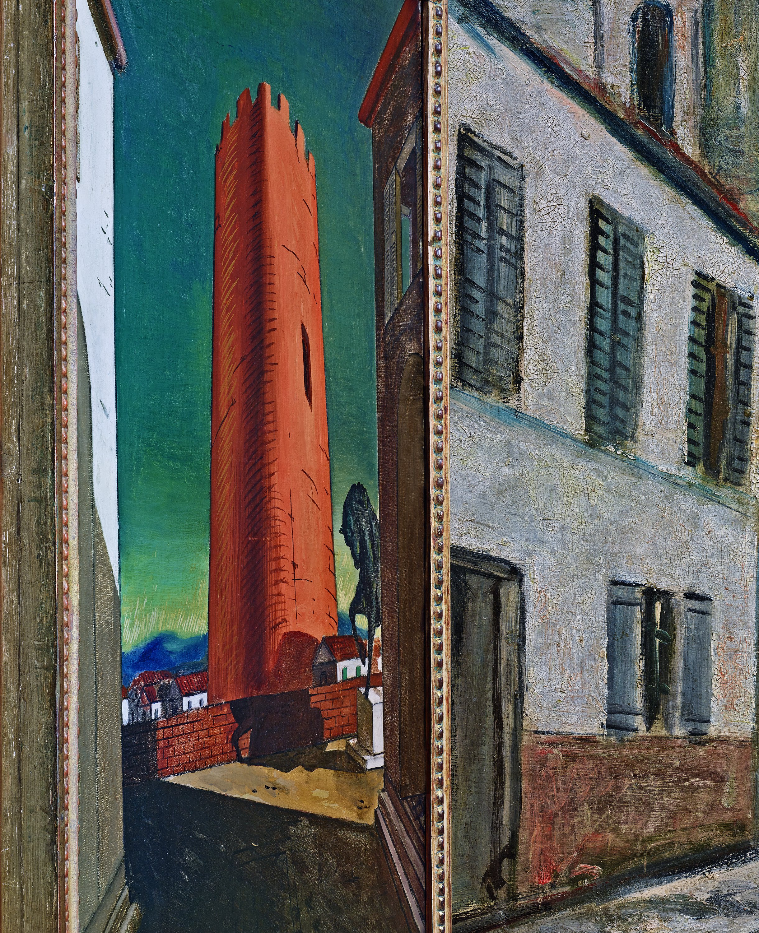 Two Paintings Forming A Building, Barnes Foundation, 2014
