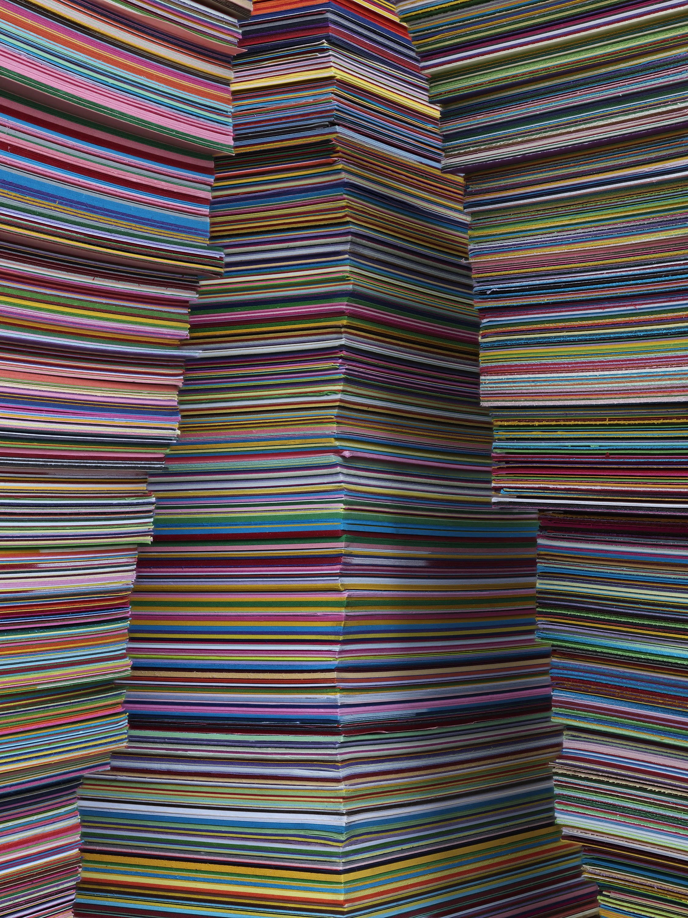 Colored Paper Abstraction #11, 2026