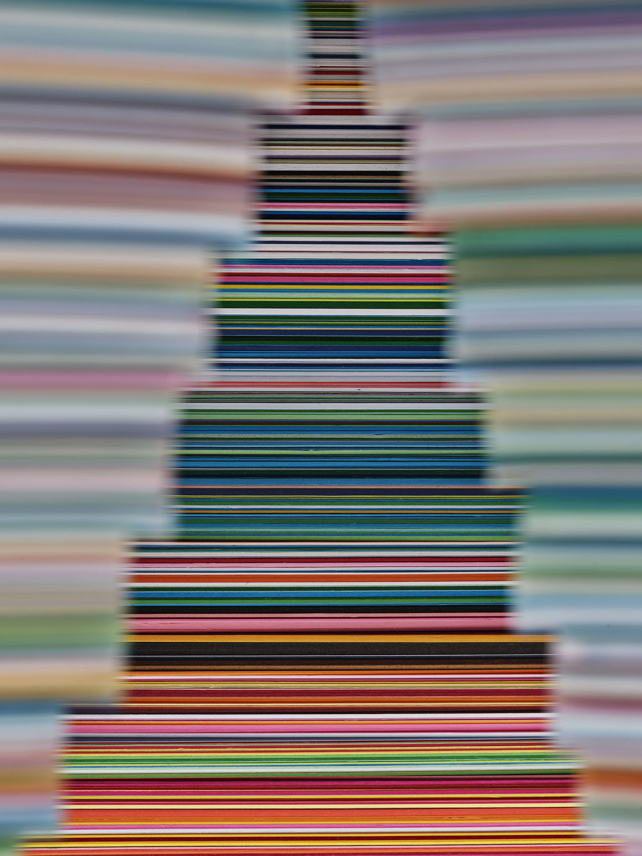 Colored Paper Abstraction #13, 2025