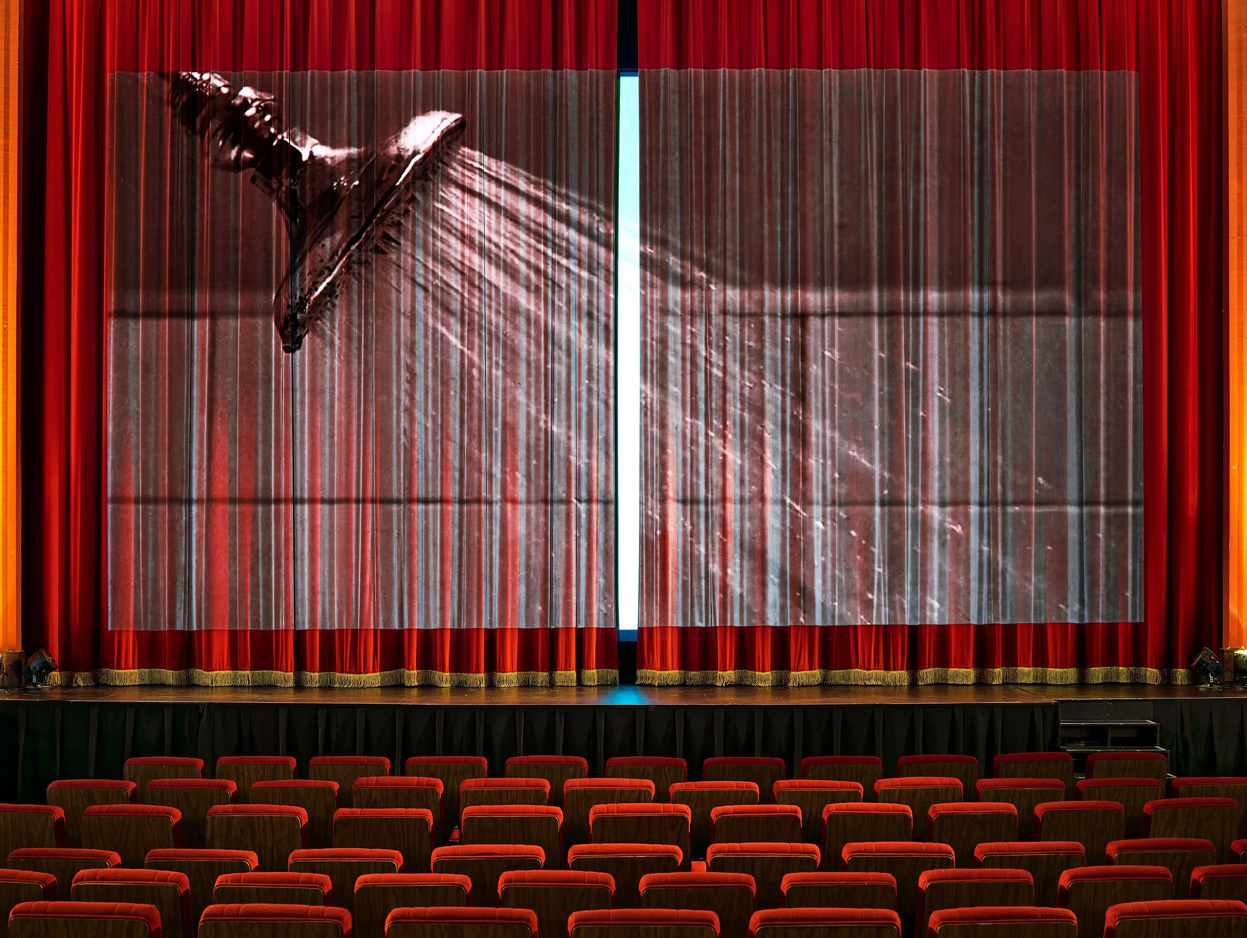 After Hitchcock, Psycho (1960), Shower Scene Shot #11, Side View Coolidge Corner Theater, 2017