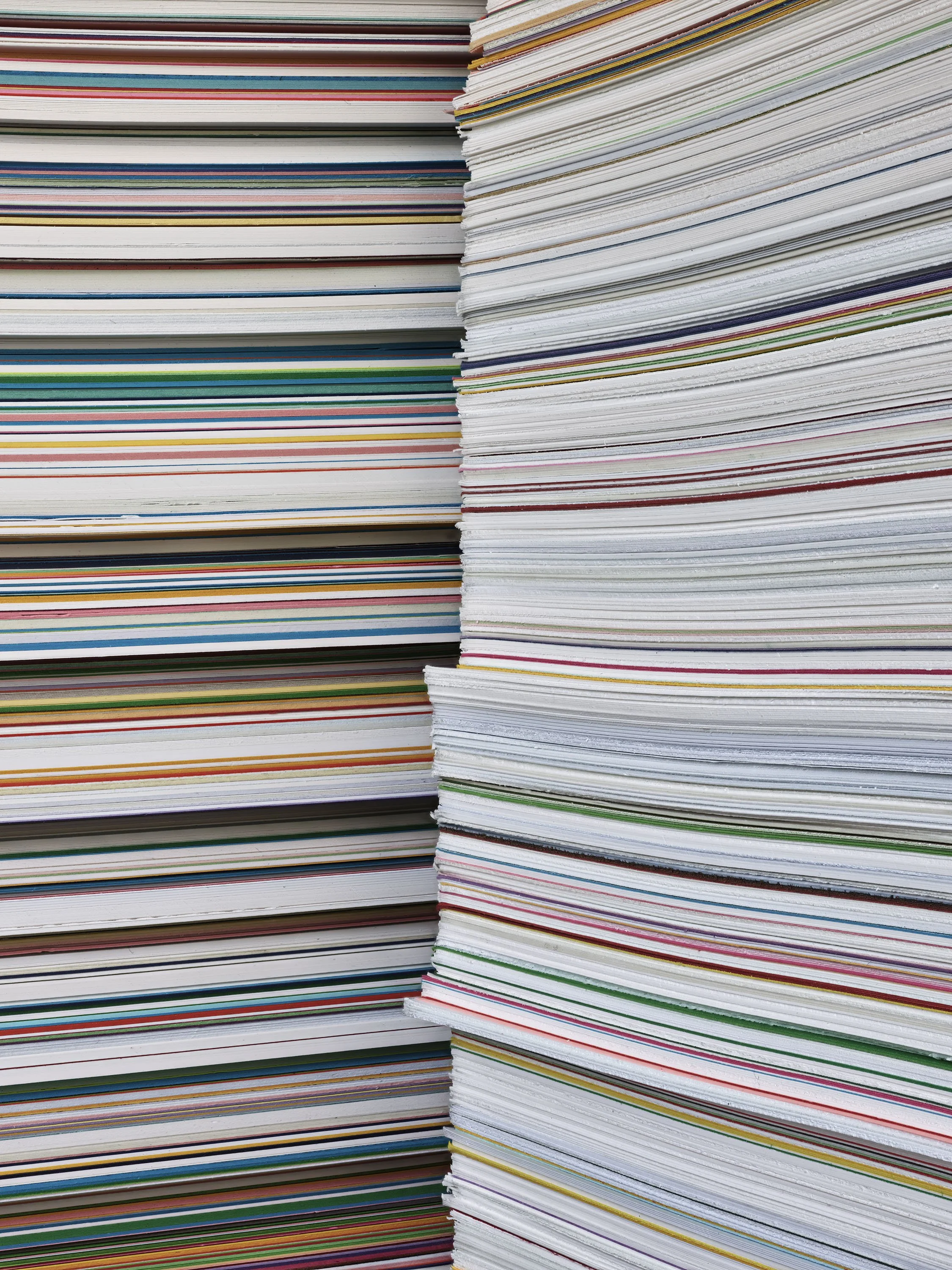 Colored Paper Abstraction #14, 2026