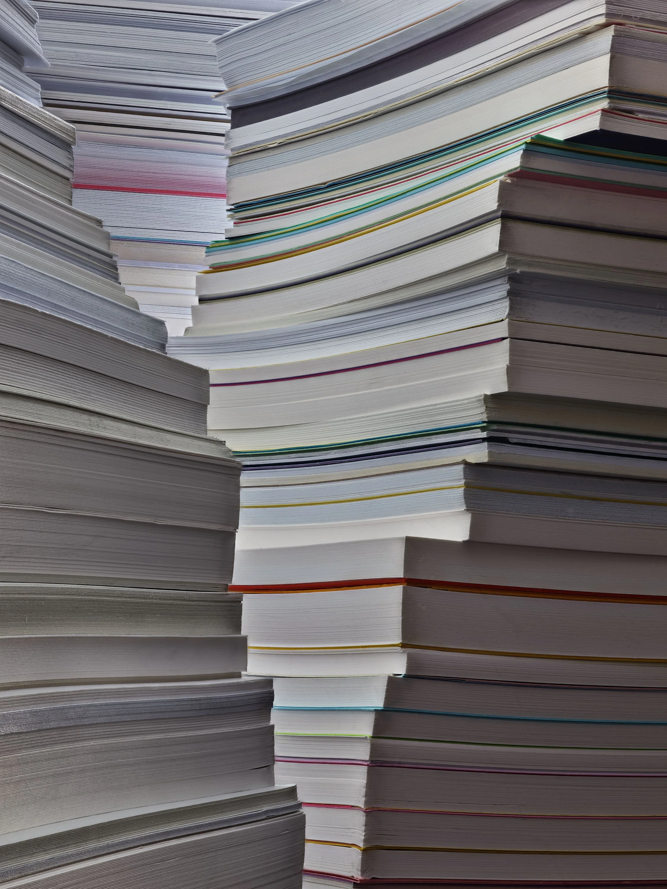 Colored Paper Abstraction #12, 2026