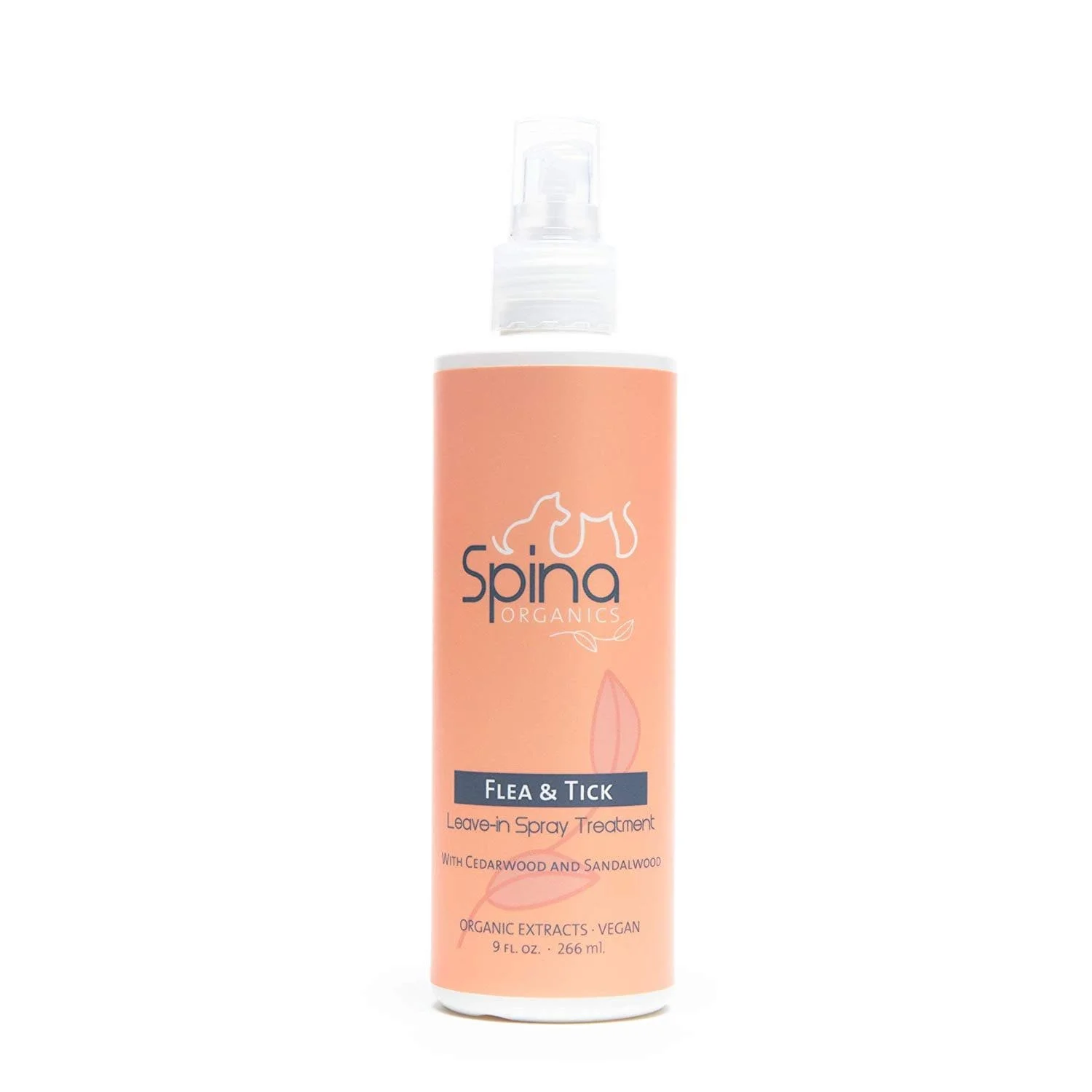 Spina Organics Leave-In Spray Treament for Flea & Tick