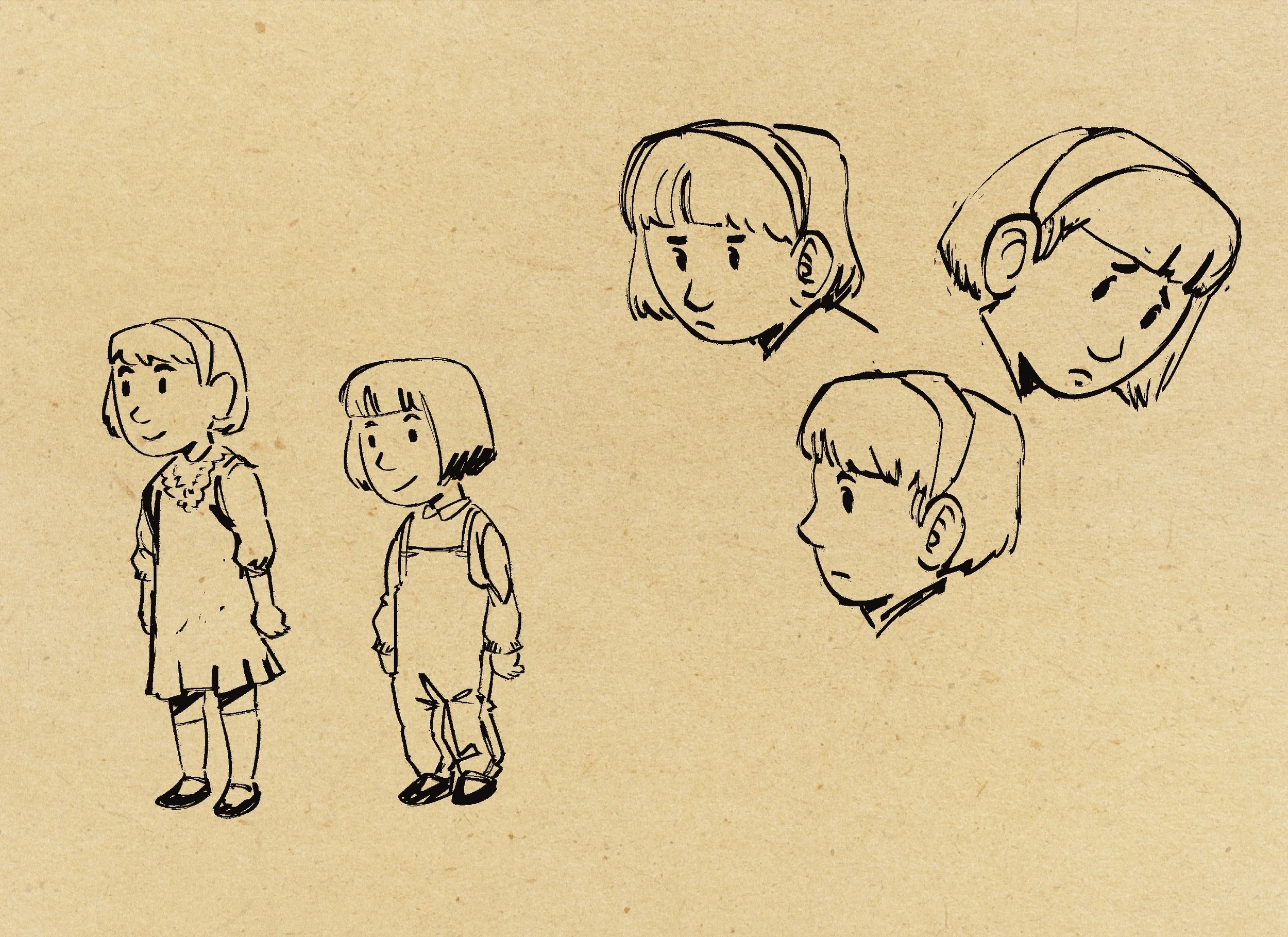 Character Sketches - Maisie Bailey