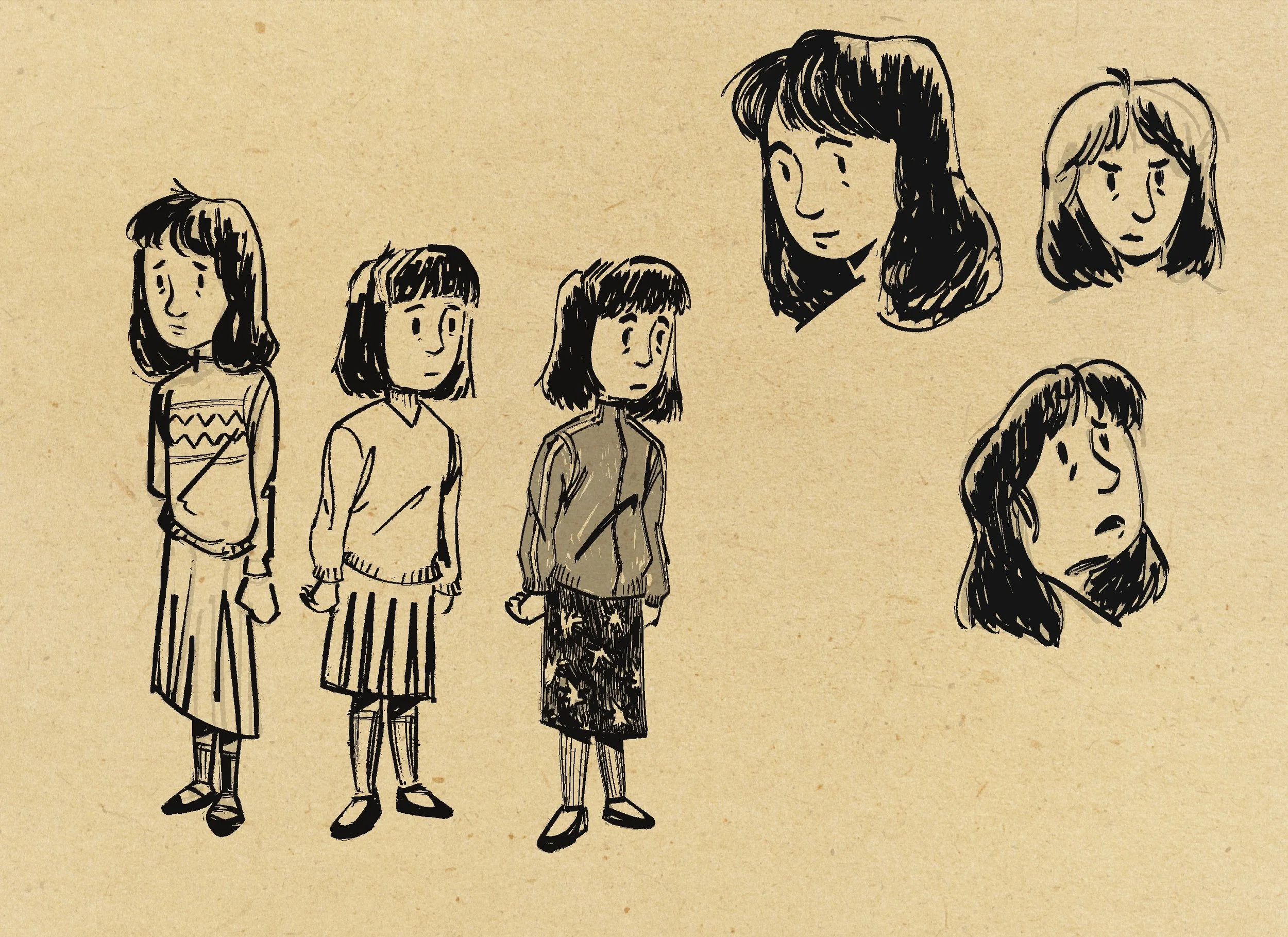 Character Sketches - Nell Bailey