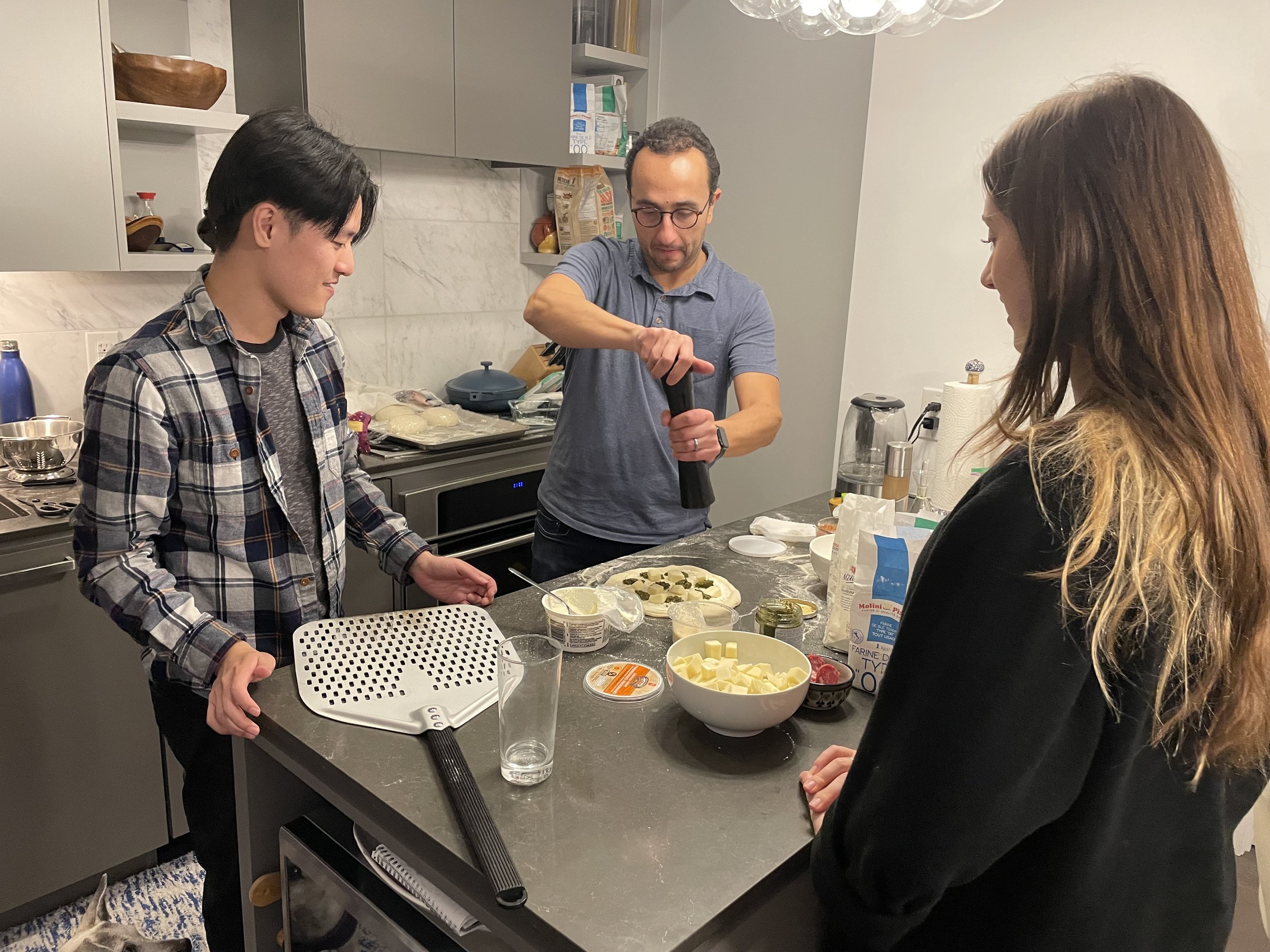 Trading pipettes for prosciutto, 2023