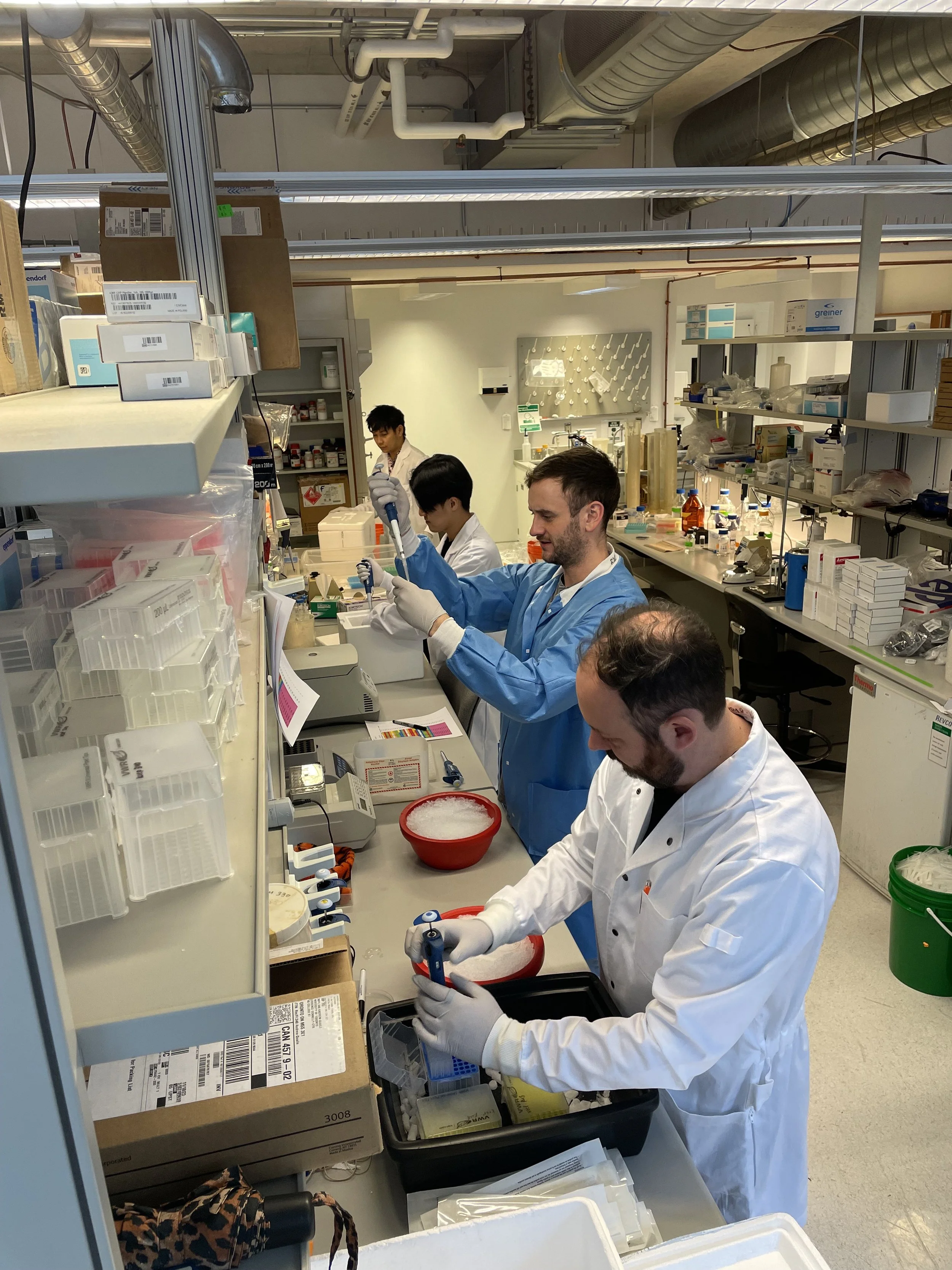 Sample preparation assembly line for the Human Metabolome Atlas, 2023