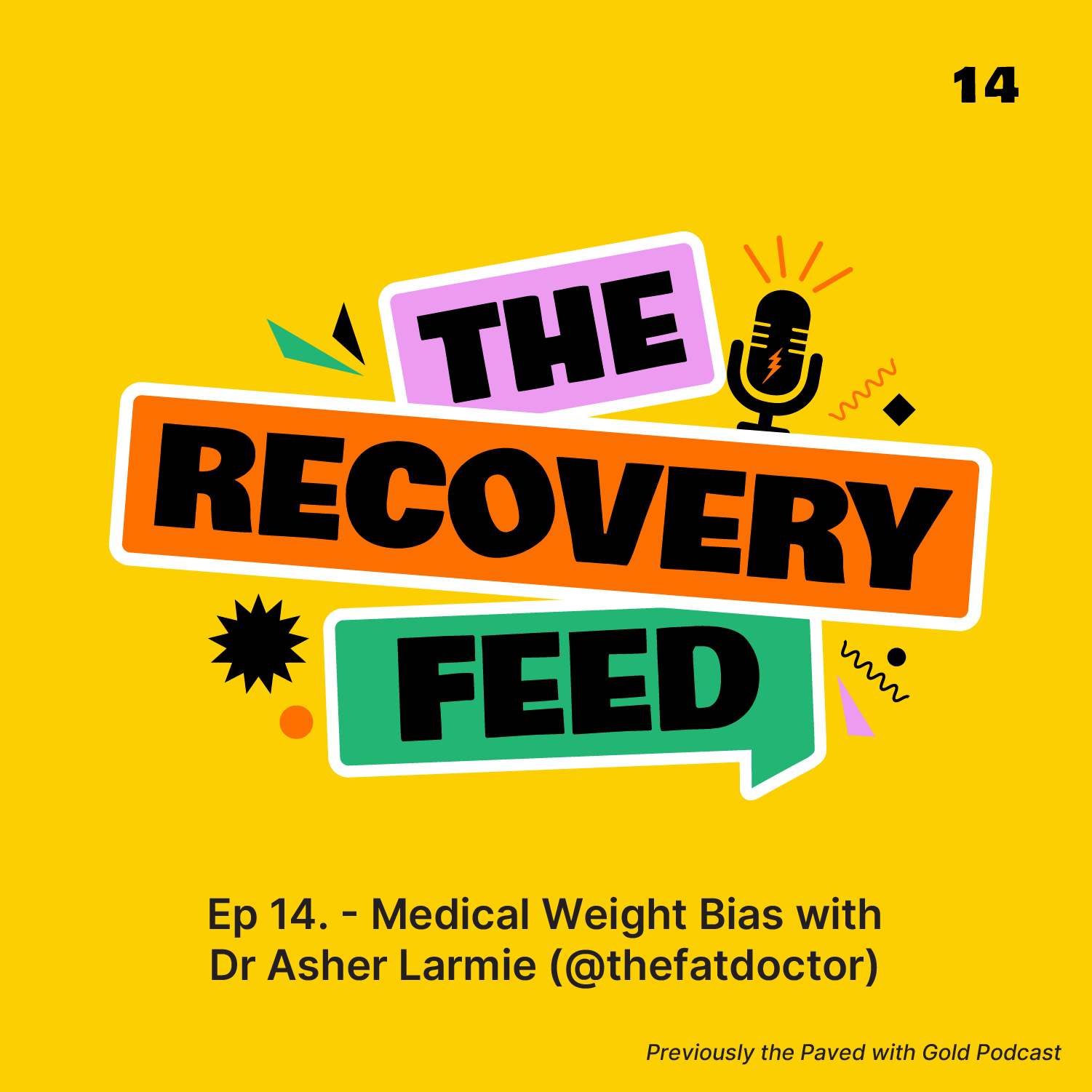 14 - Medical Weight Stigma with Dr Asher Larmie (@thefatdoctor)
