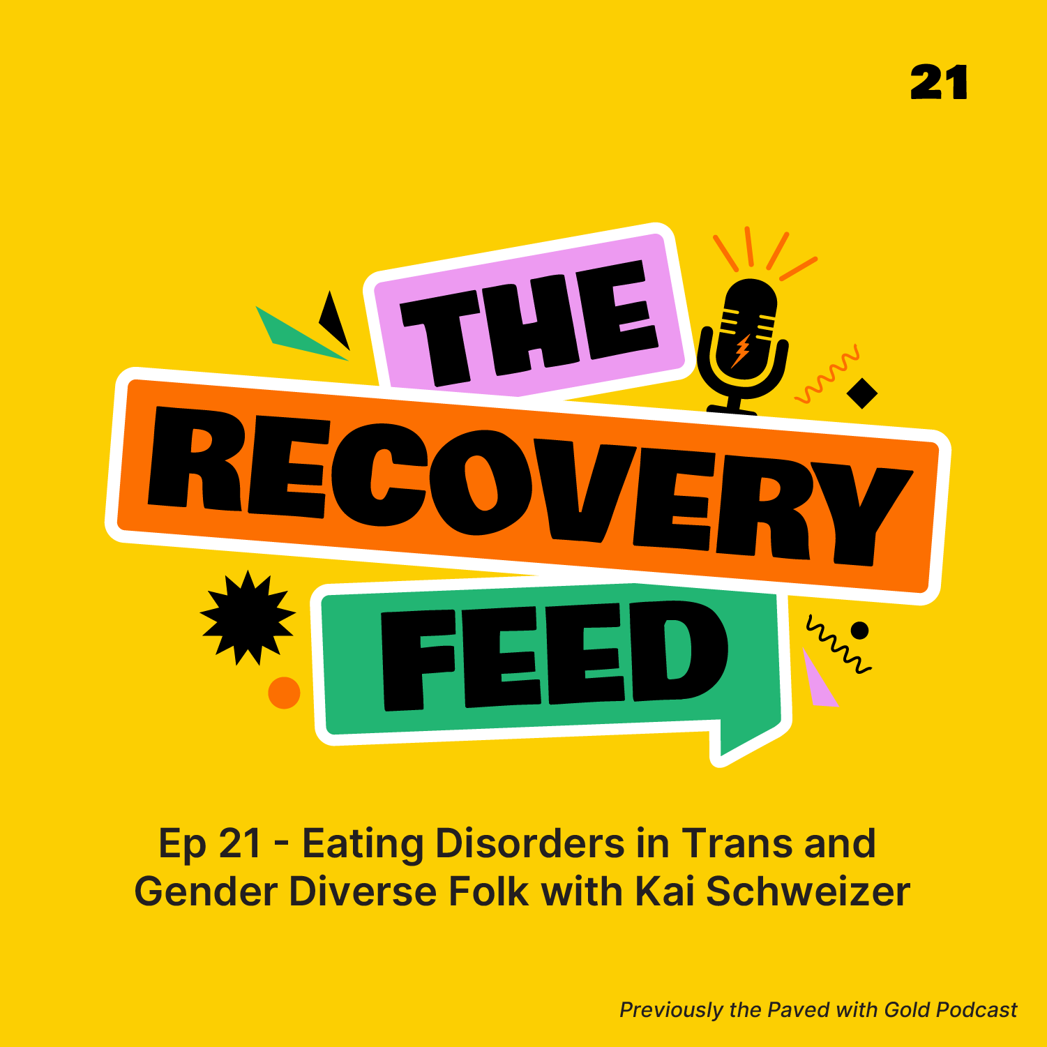 21 - Eating Disorders in Trans and Gender Diverse Folk with Kai Schweizer