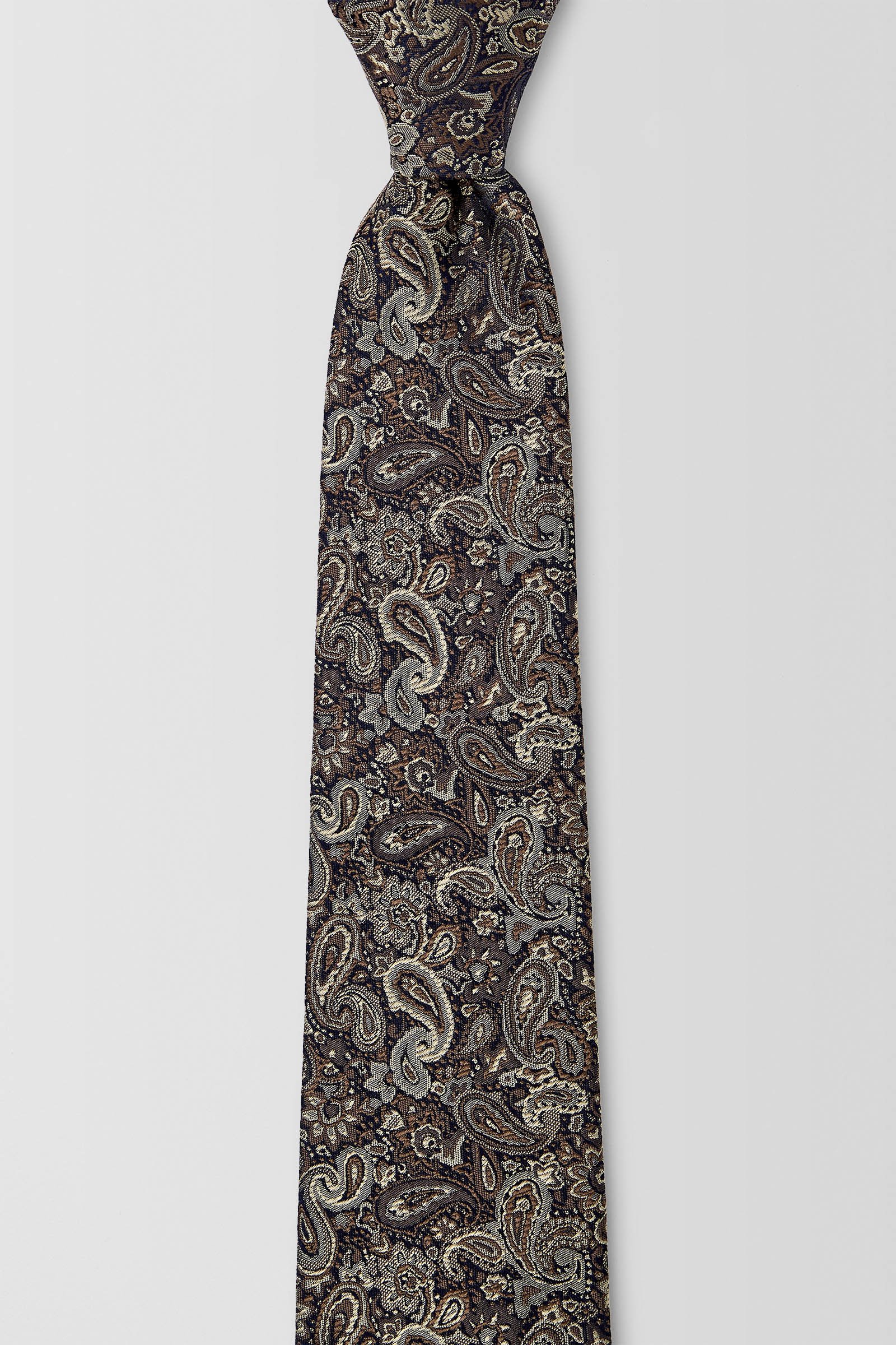  Tonal Paisley 7.5cm Tie  
PCAW100003 Chocolate