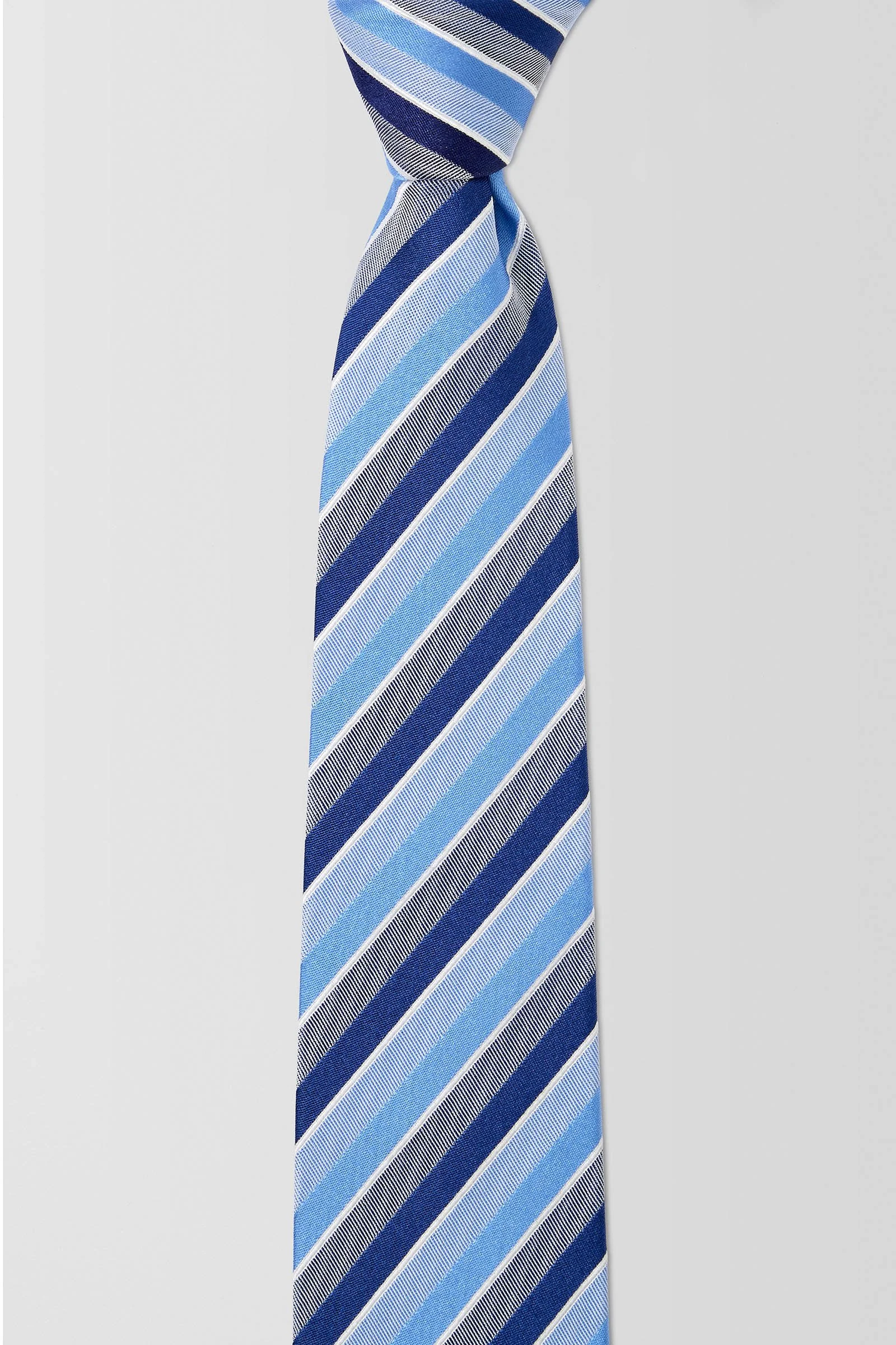  Grosgrain Stripe 7.5cm Tie  
PCAW100007 Blue