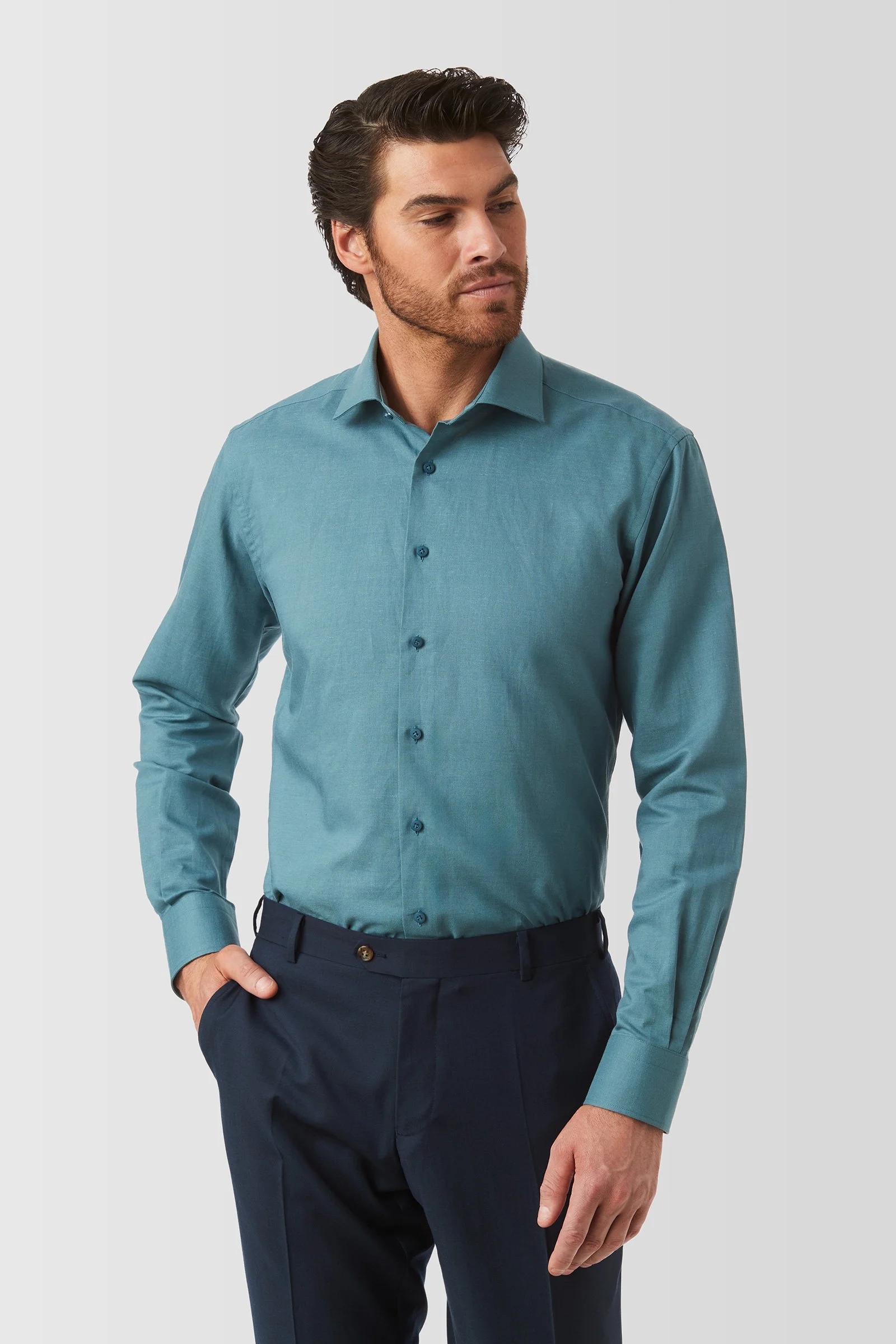  Hadfield Shirt  
FCW280 Teal