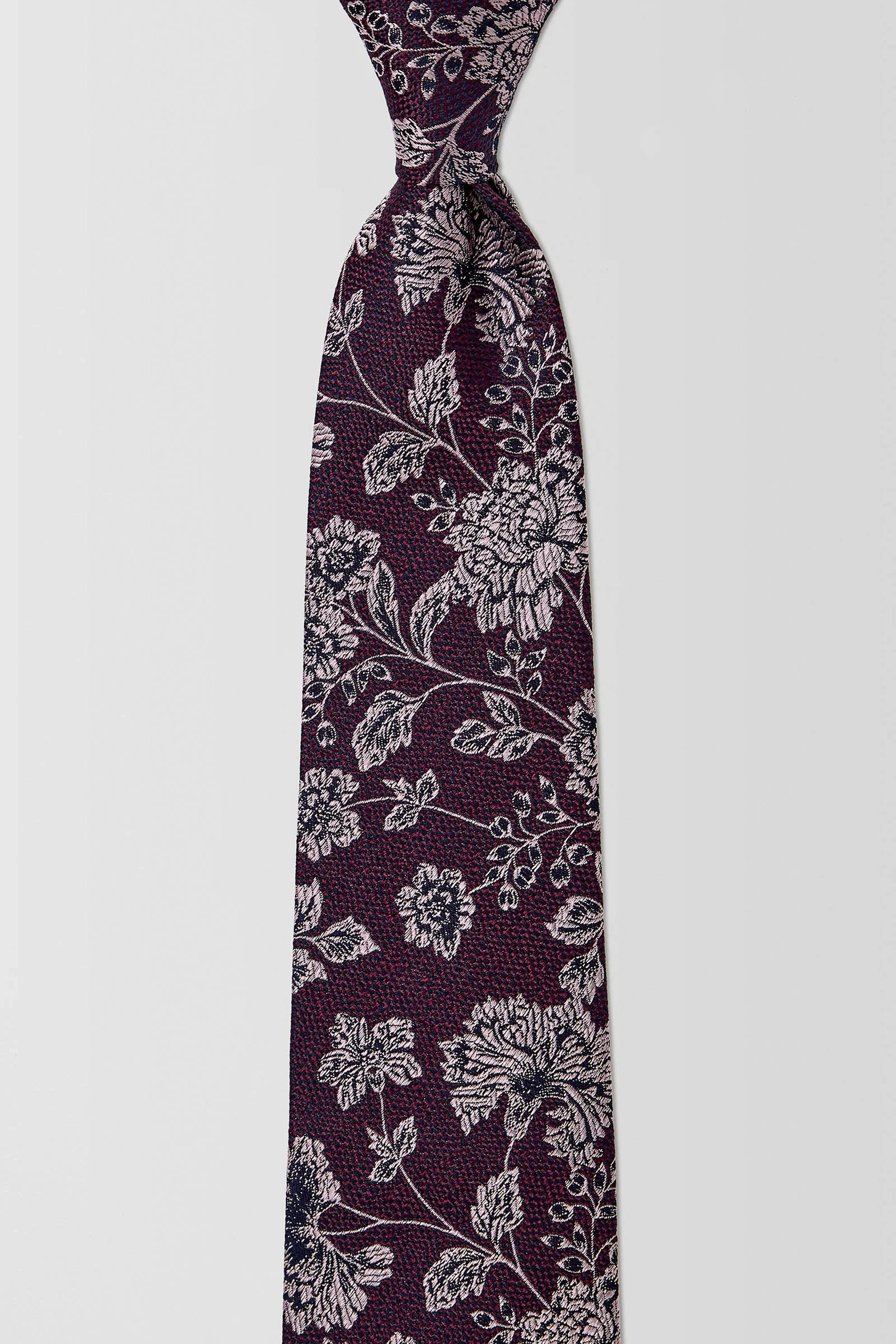  Carnations 7.5cm Tie  
PCAW100006 Plum