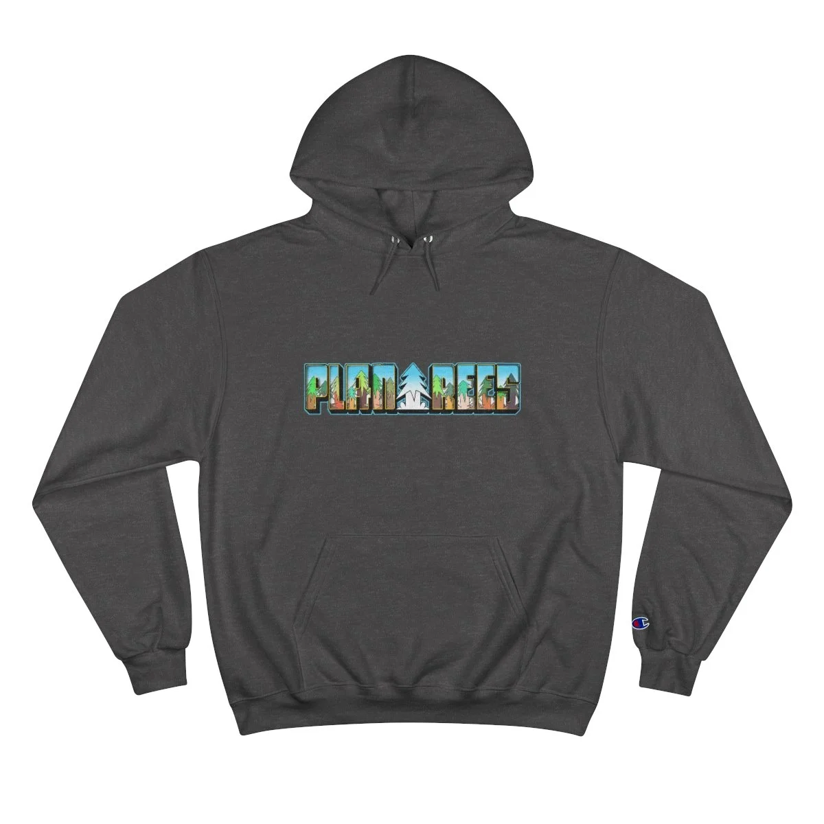 Plantrees Champion Brand Graffiti Fashion Hoodie