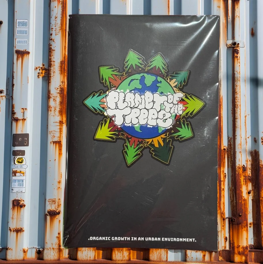 graff zine of the infamous Plantrees bay area street art legendary graffiti writer.