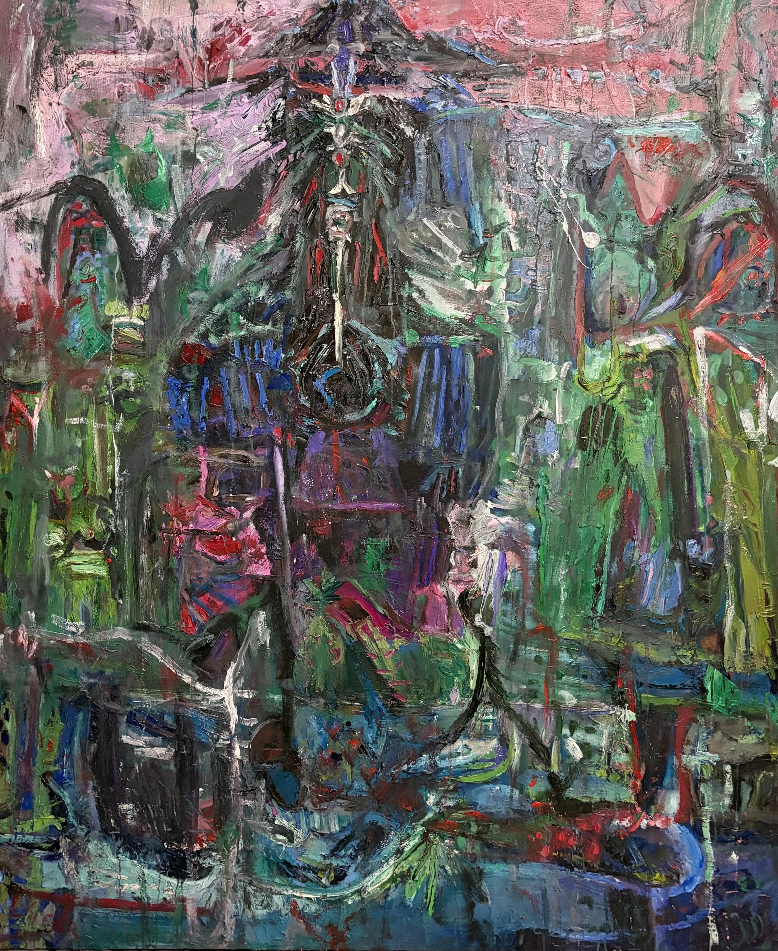 “ The Guardian”, 72” x 60”, $4000