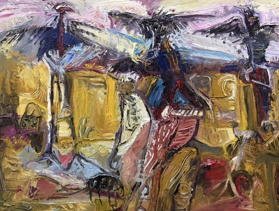 “Unbidden”, Oil, 40” x 30”, $1500