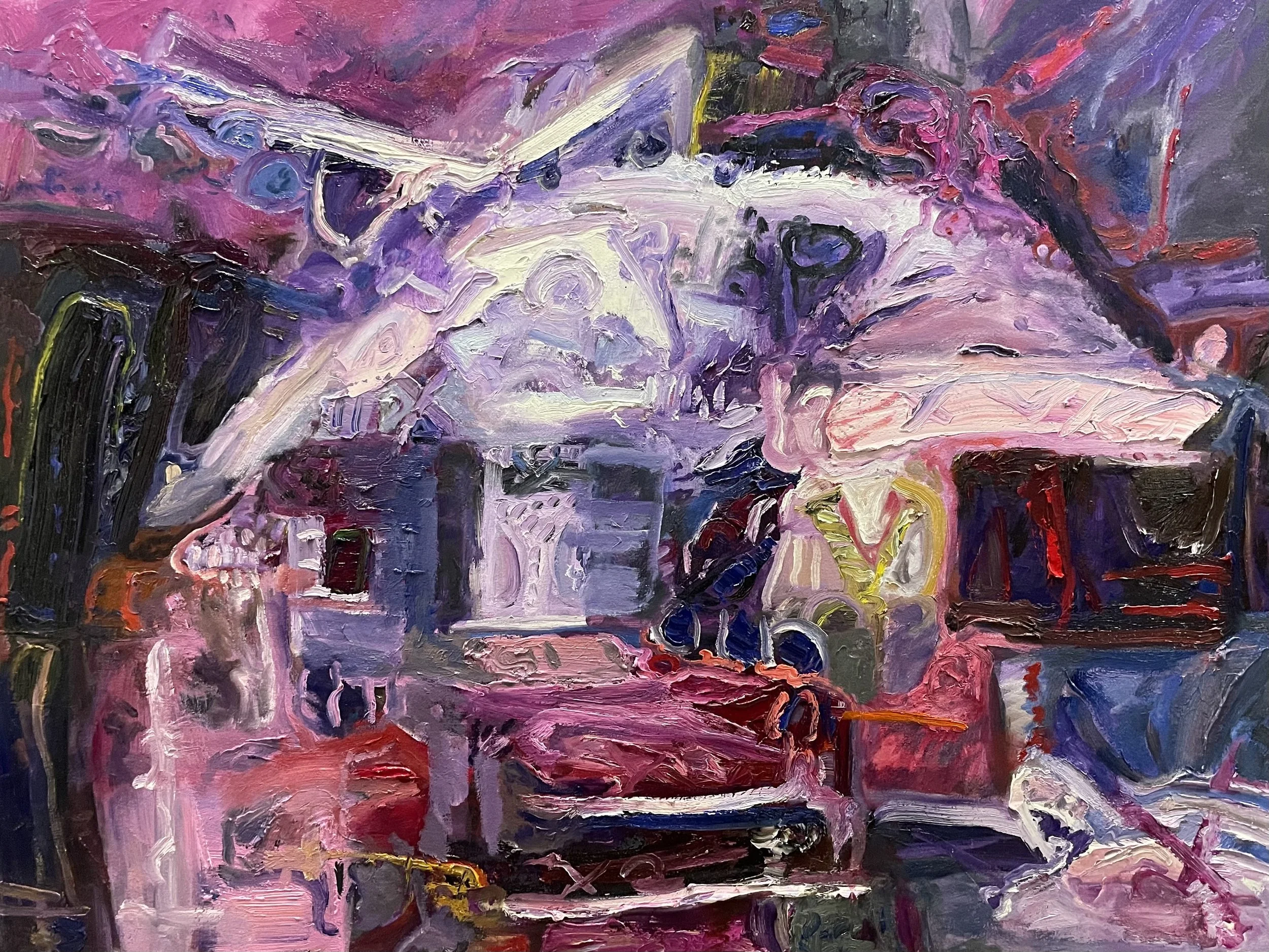 "Not Knowing", Oil, 30" x 40", $1500