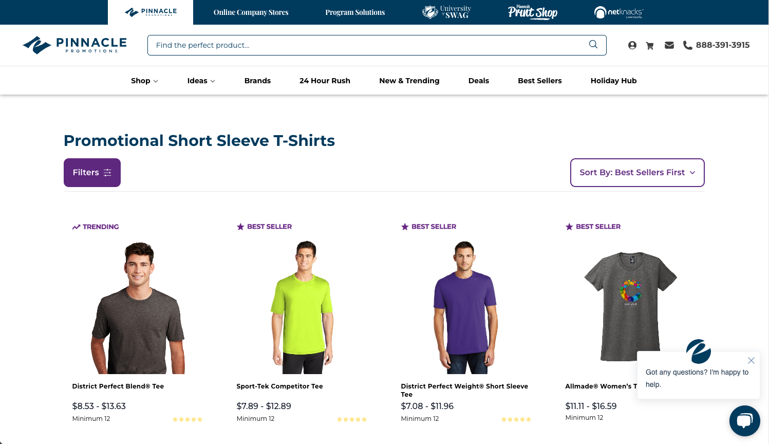 Filter & Sort Buttons Increased Product Leads