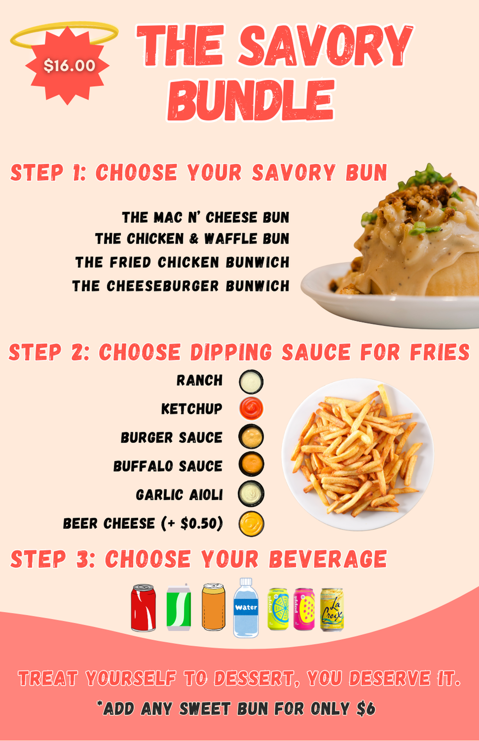 SINBUN at Salt City Market Downtown Syracuse Meal Combo