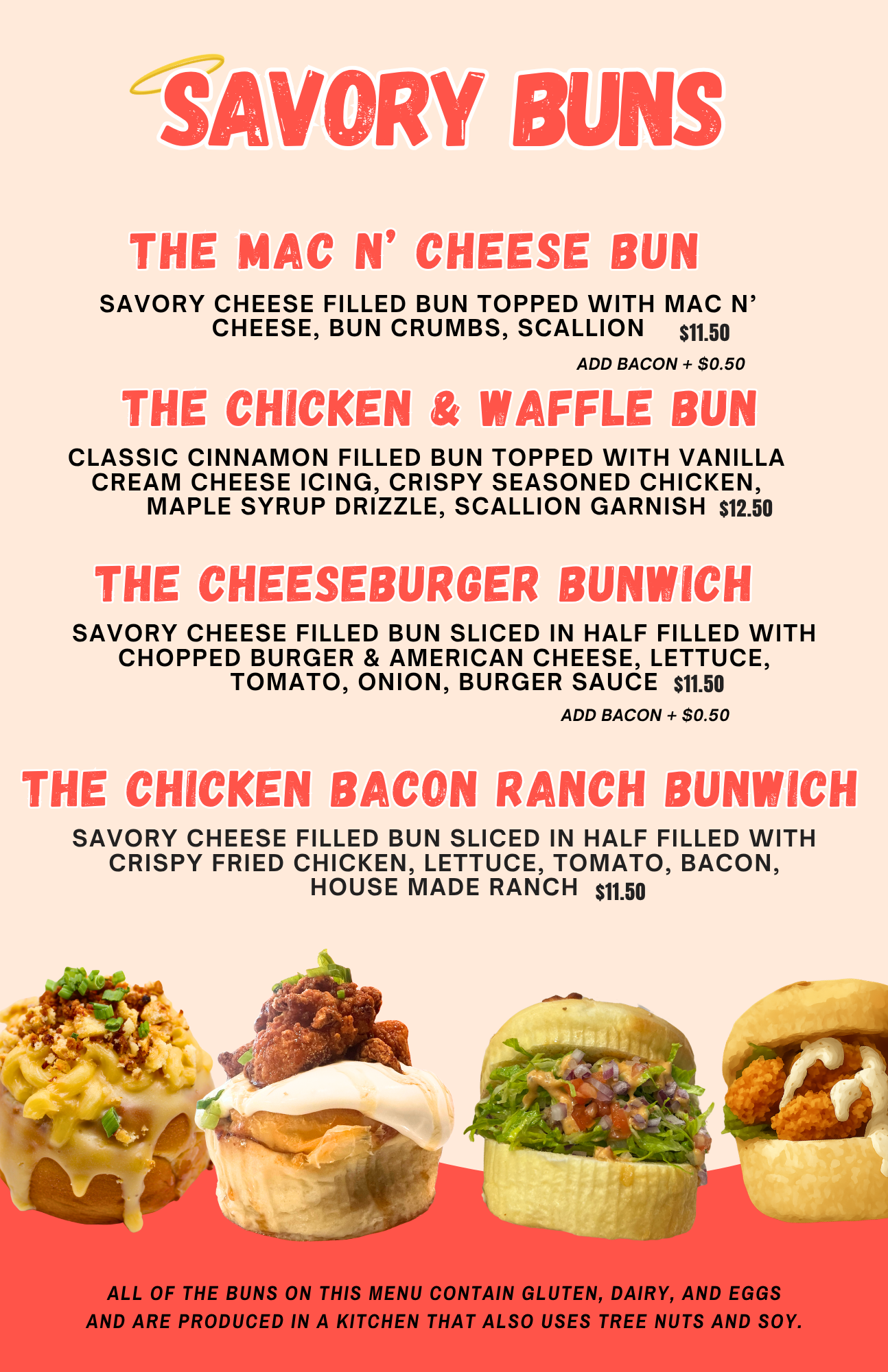 SINBUN Savory Buns available at Salt City Market