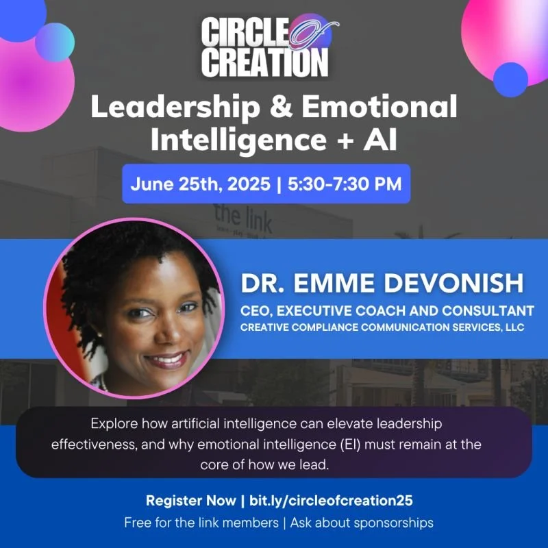 Dr. Devonish Engages the Audience on Emotional Intelligence, Leadership, and AI, an Interactive Discussion with Small Business Owners and Entrepreneurs