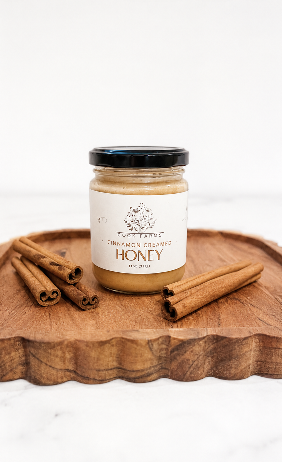 Cinnamon Creamed Honey