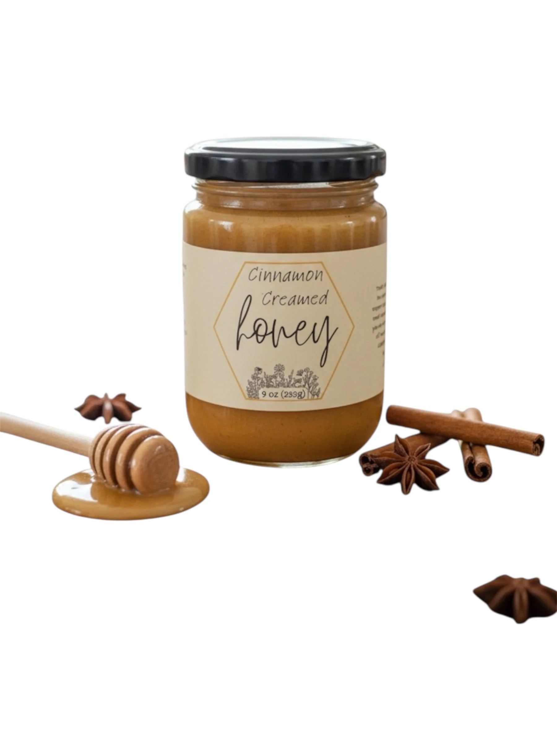 Cinnamon Creamed Honey