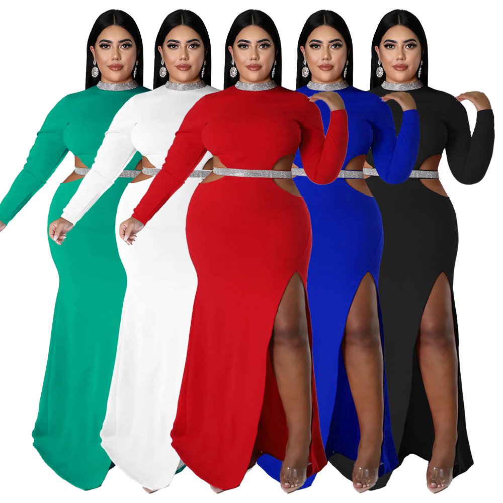 Sexy Open Waist Maxi Dress.jpeg