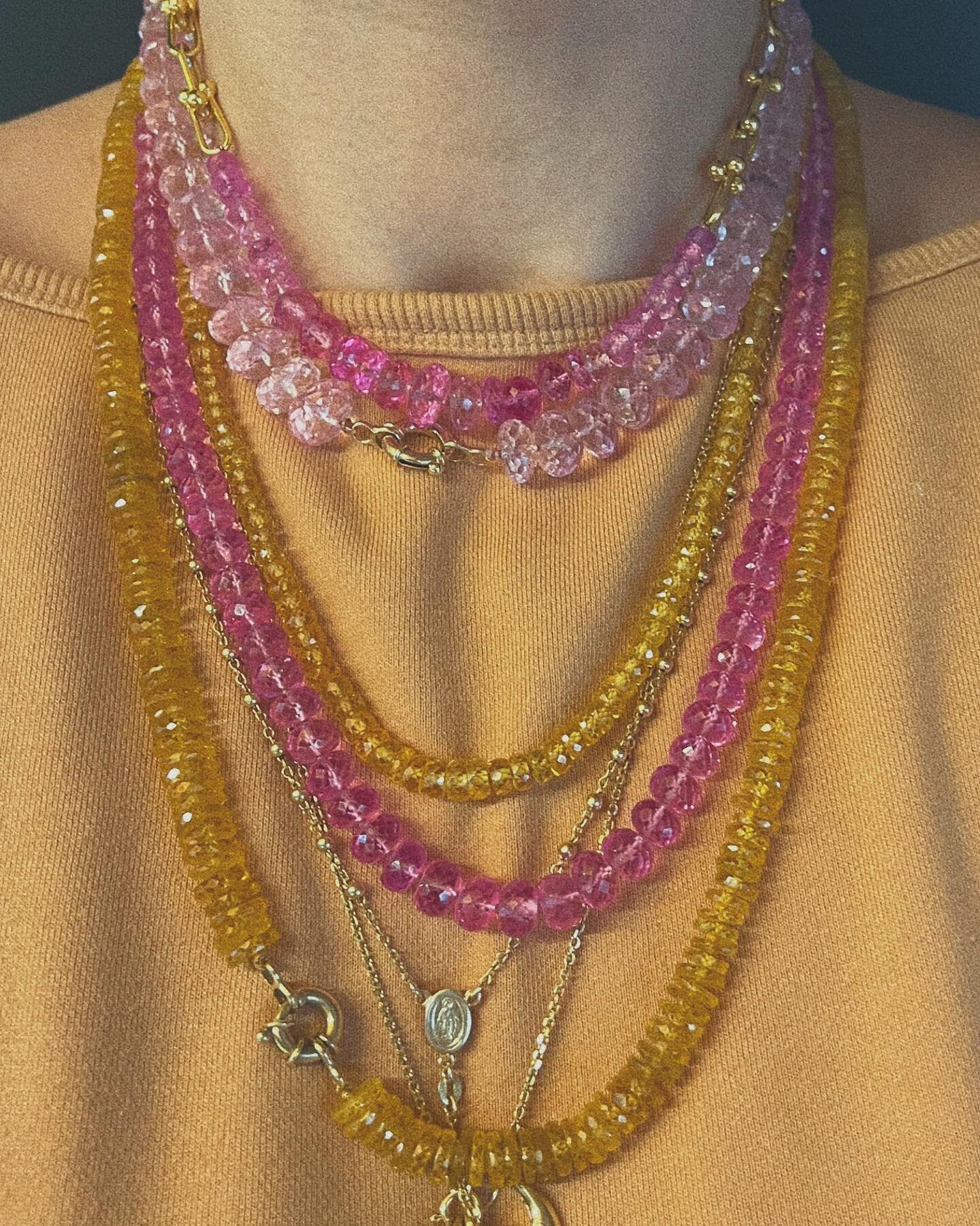 Pastel neck mess💕💛💕

#neckmess #neckmessoftheday #encirkledjewelry