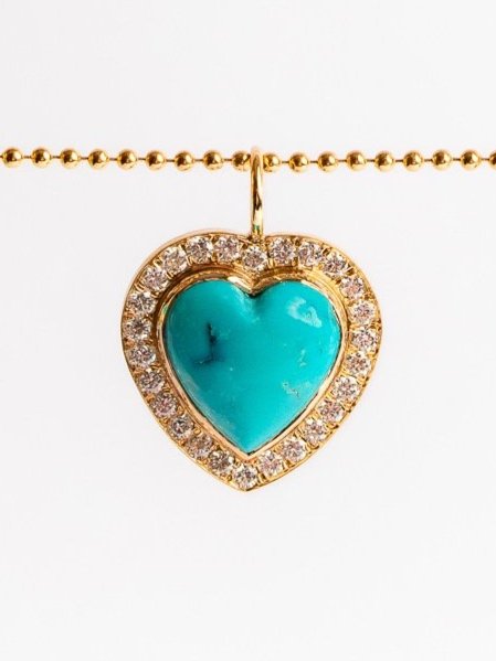 The Kate Turquoise Heart