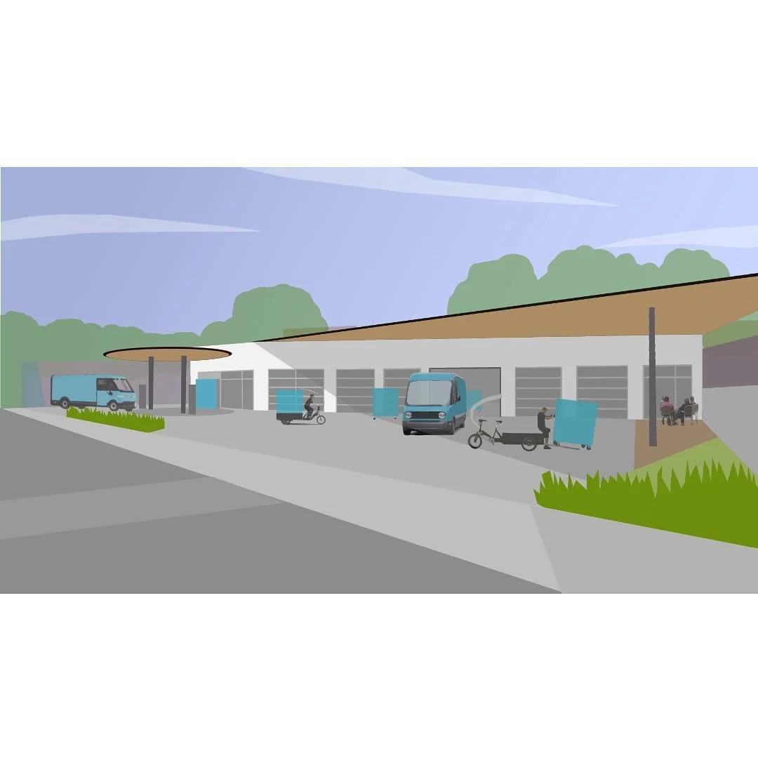 My Future Station Project that reimagines gas stations in the transition to electric vehicles was featured in the Spring issue of Metropolis magazine. I developed 9 prototypes as mobility hubs, resilience hubs and micro freight hubs. https://metropol