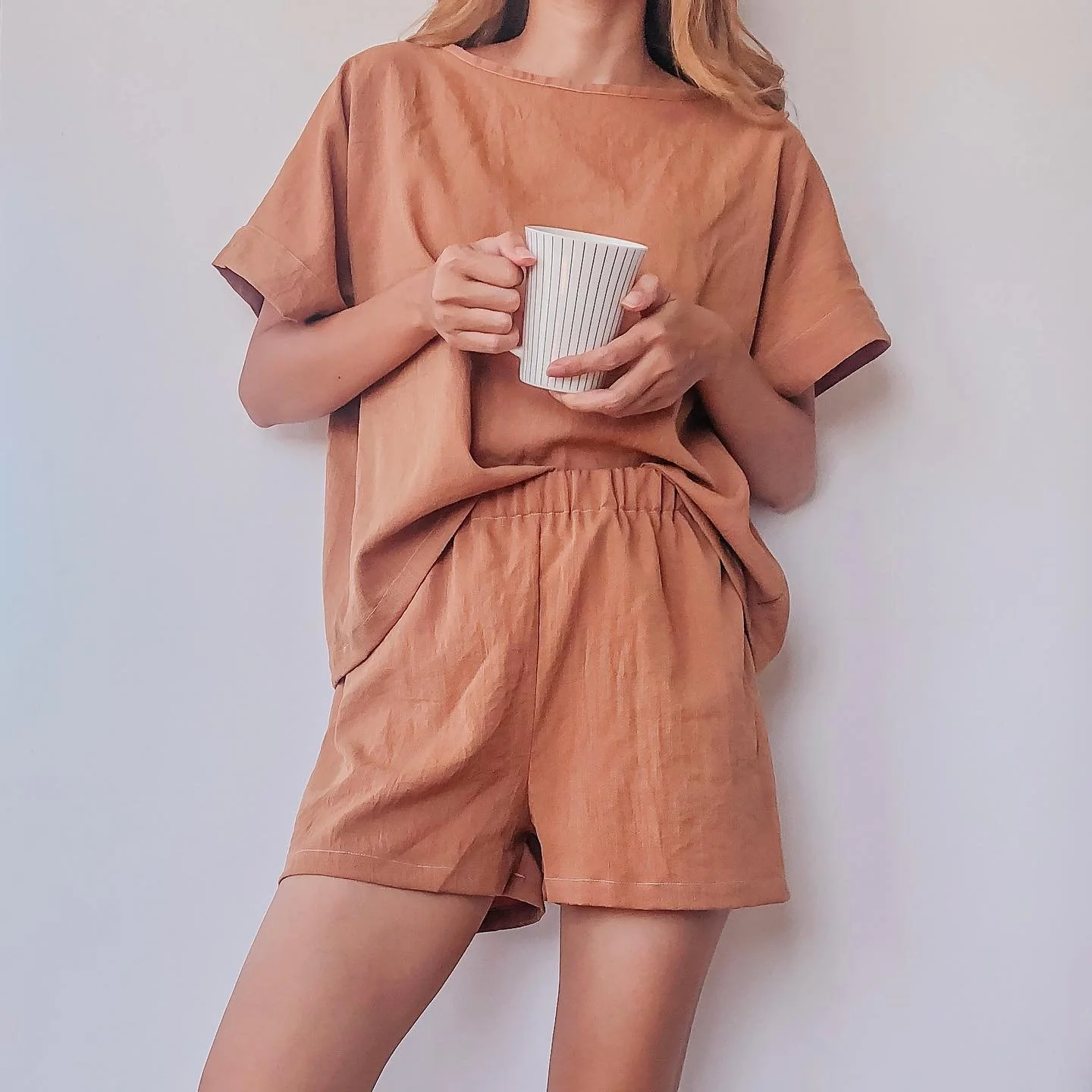 DIY Pajamas set | Beginner friendly sewing tutorial step by step [+Free Pattern]