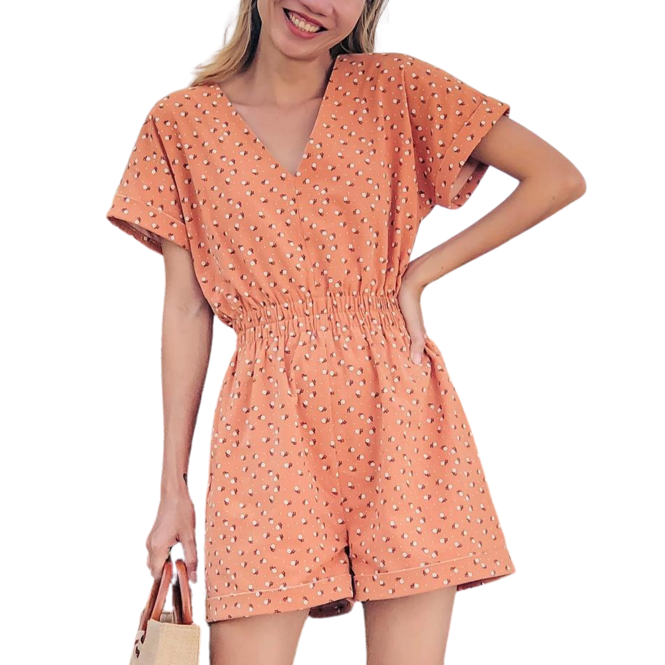 DIY REVERSIBLE JUMPSUIT | Vacation wardrobe (Ep 3)| Step by step sewing tutorial