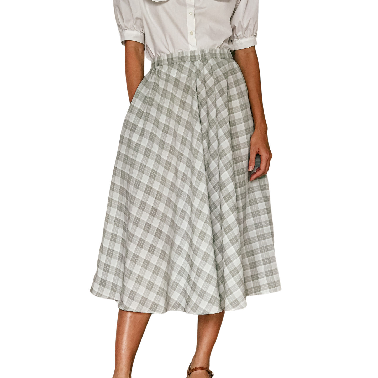 DIY SKIRT PANTS (with side pockets) | Step by step sewing tutorial