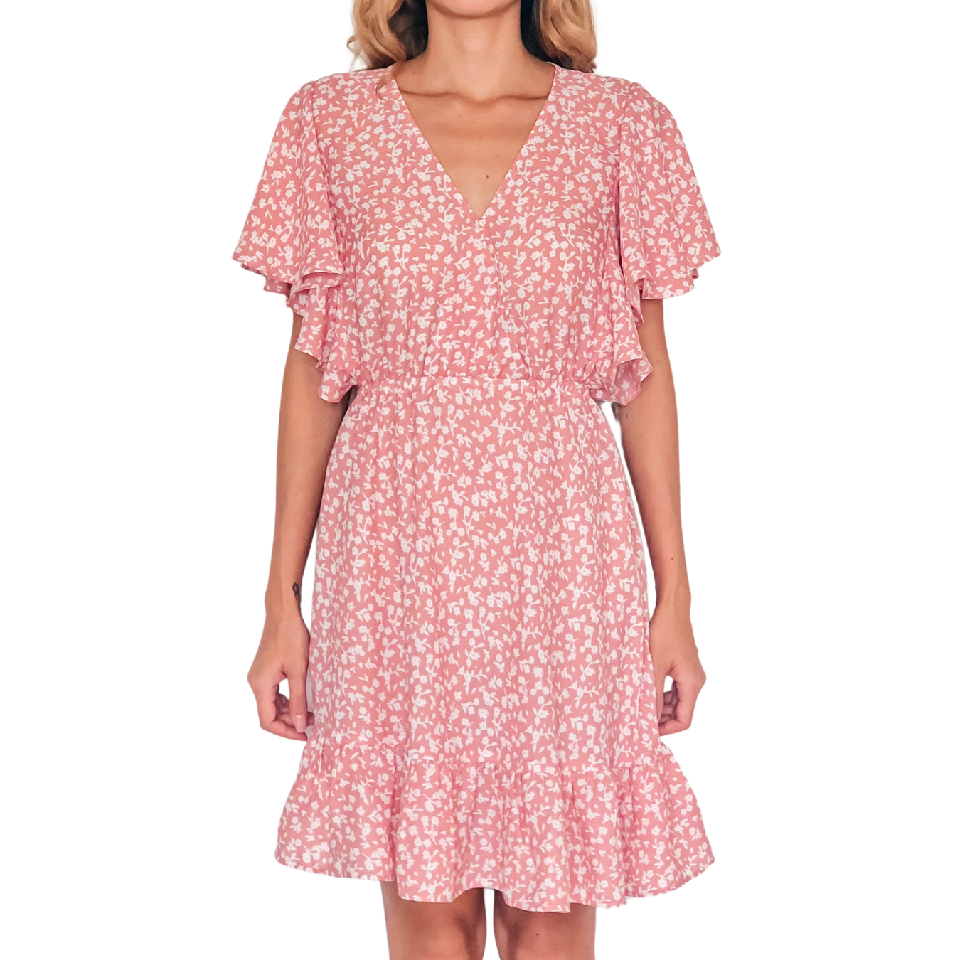 DIY Butterfly sleeve dress - Step by step sewing tutorial