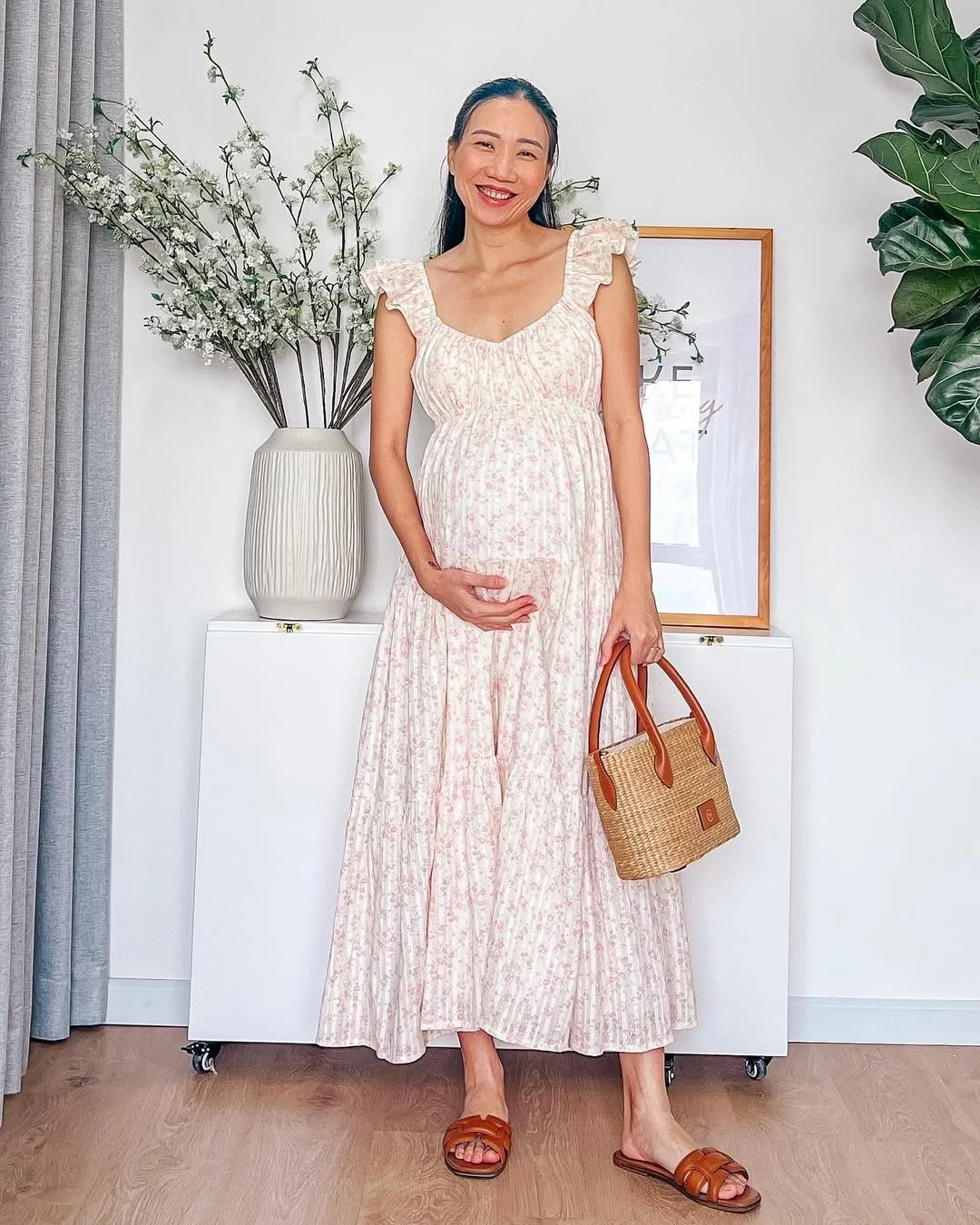 DIY Bump friendly dress for my Summer wardrobe | Step by step sewing tutorial