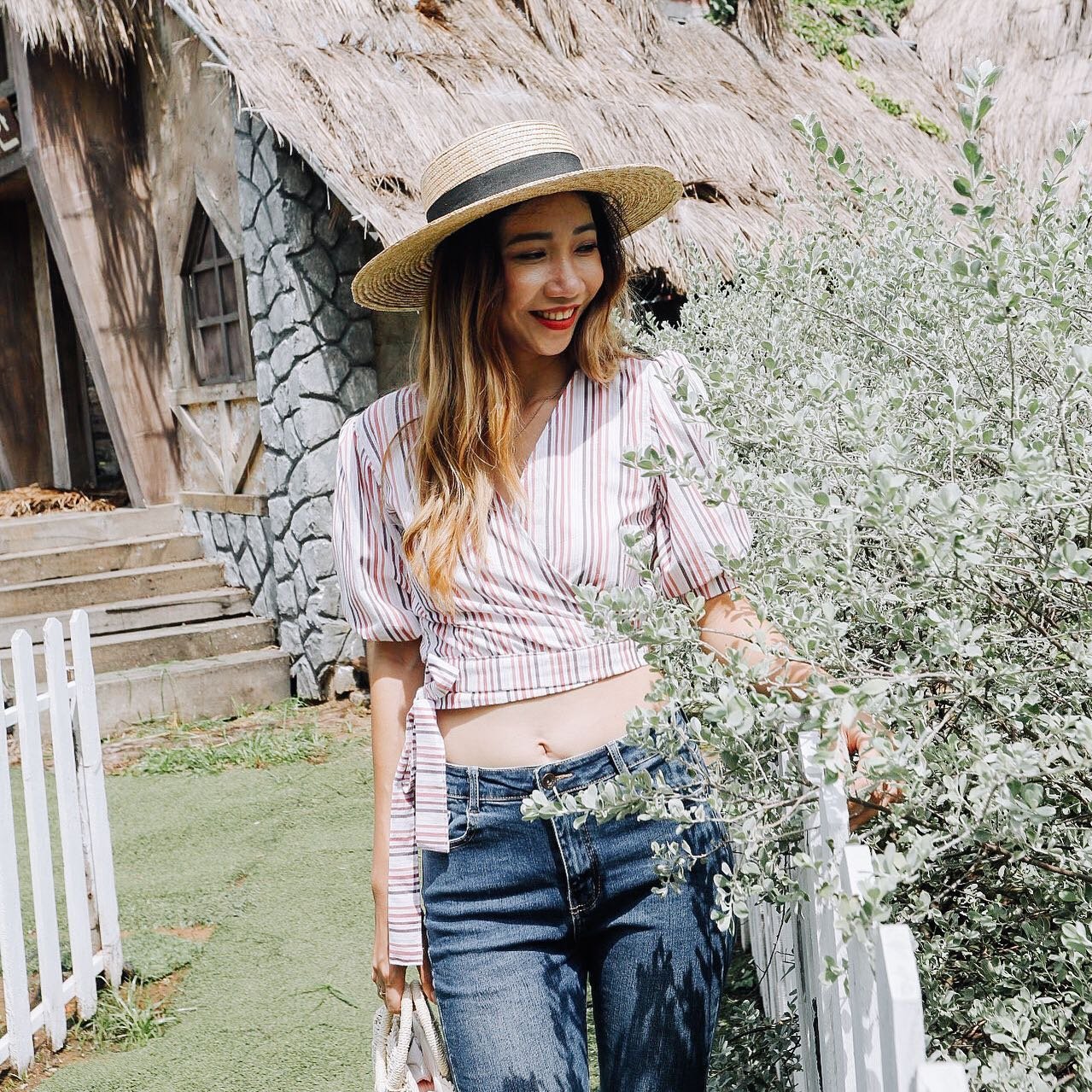 DIY PUFF SLEEVE WRAP TOP from Men's shirt - Me-made Summer Challenge - Ep 2