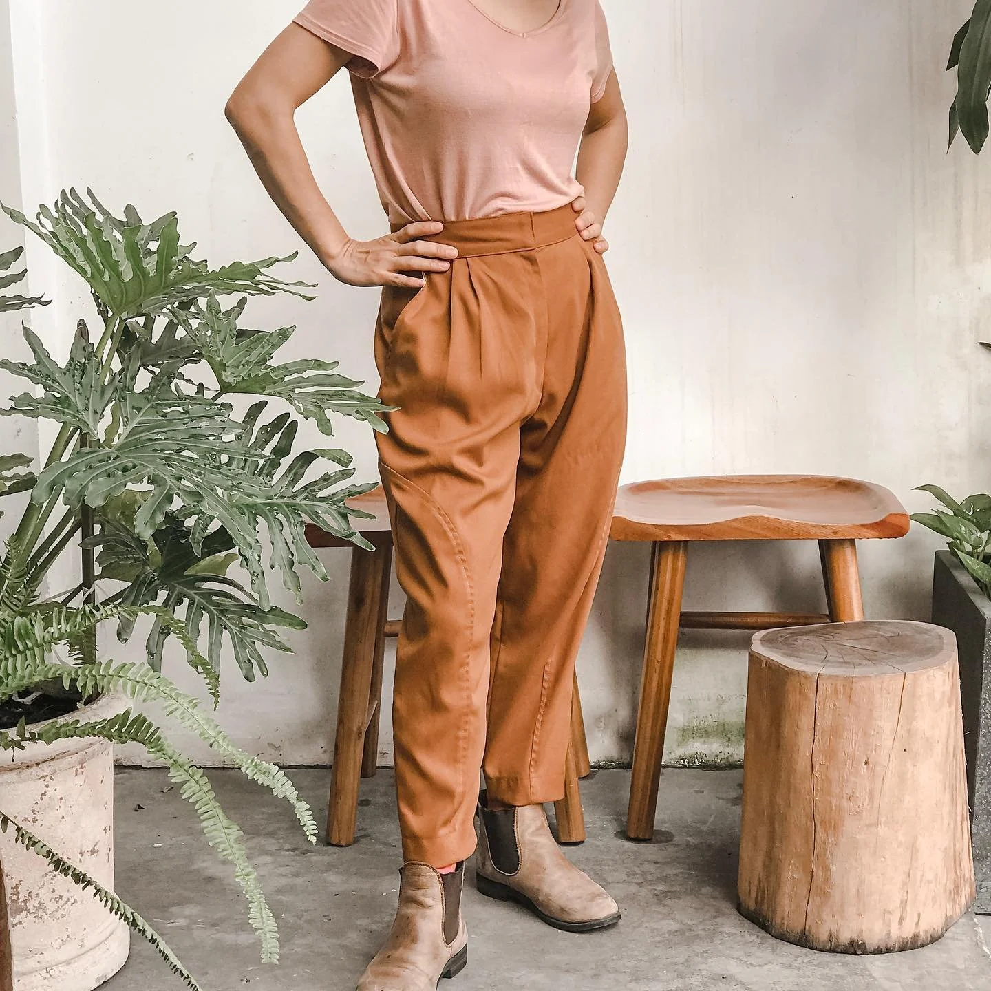 DIY Baggy pants from oversize pants with zipper &amp; pockets - Step by step tutorial